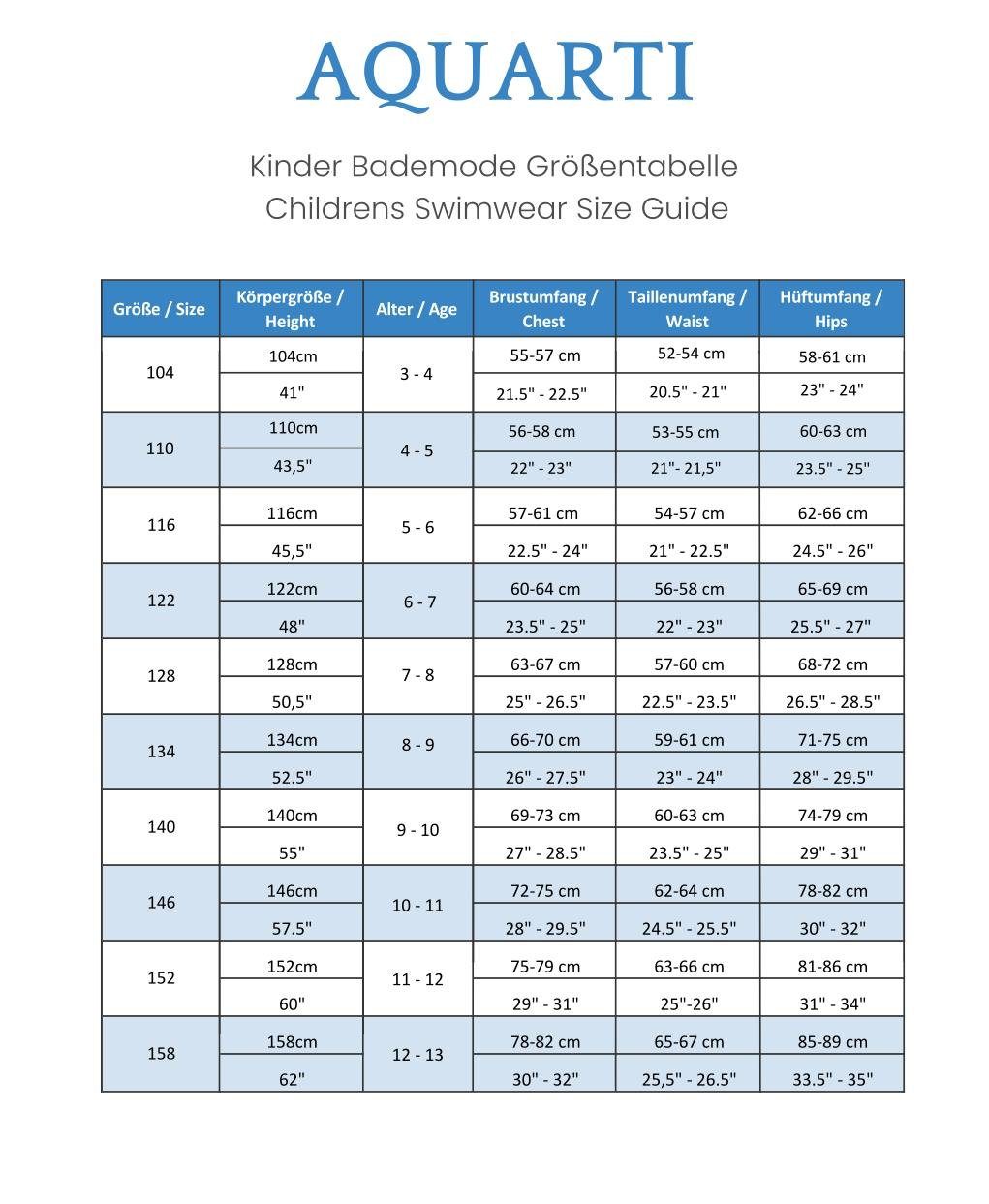 Aquarti Schwimmanzug Aquarti Mädchen Schwimmanzug Y-Träger Sportlich Türkis / mit Dunkelblau