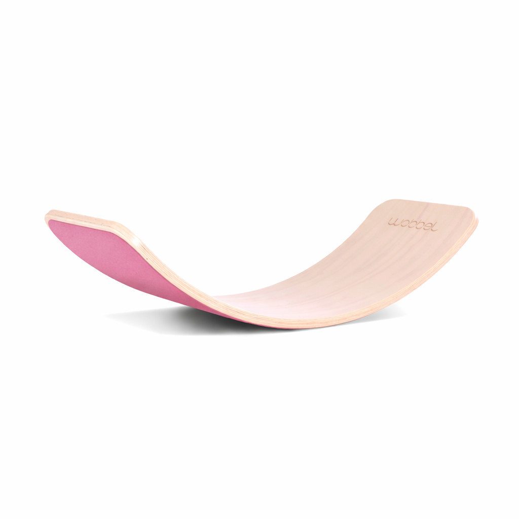 Balanceboard Wobbel Board Original - Leinen-Whitewash