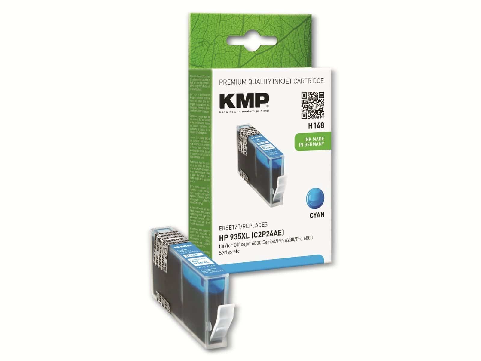 KMP Tintenpatrone 935XL zu KMP Tintenpatrone kompatibel HP