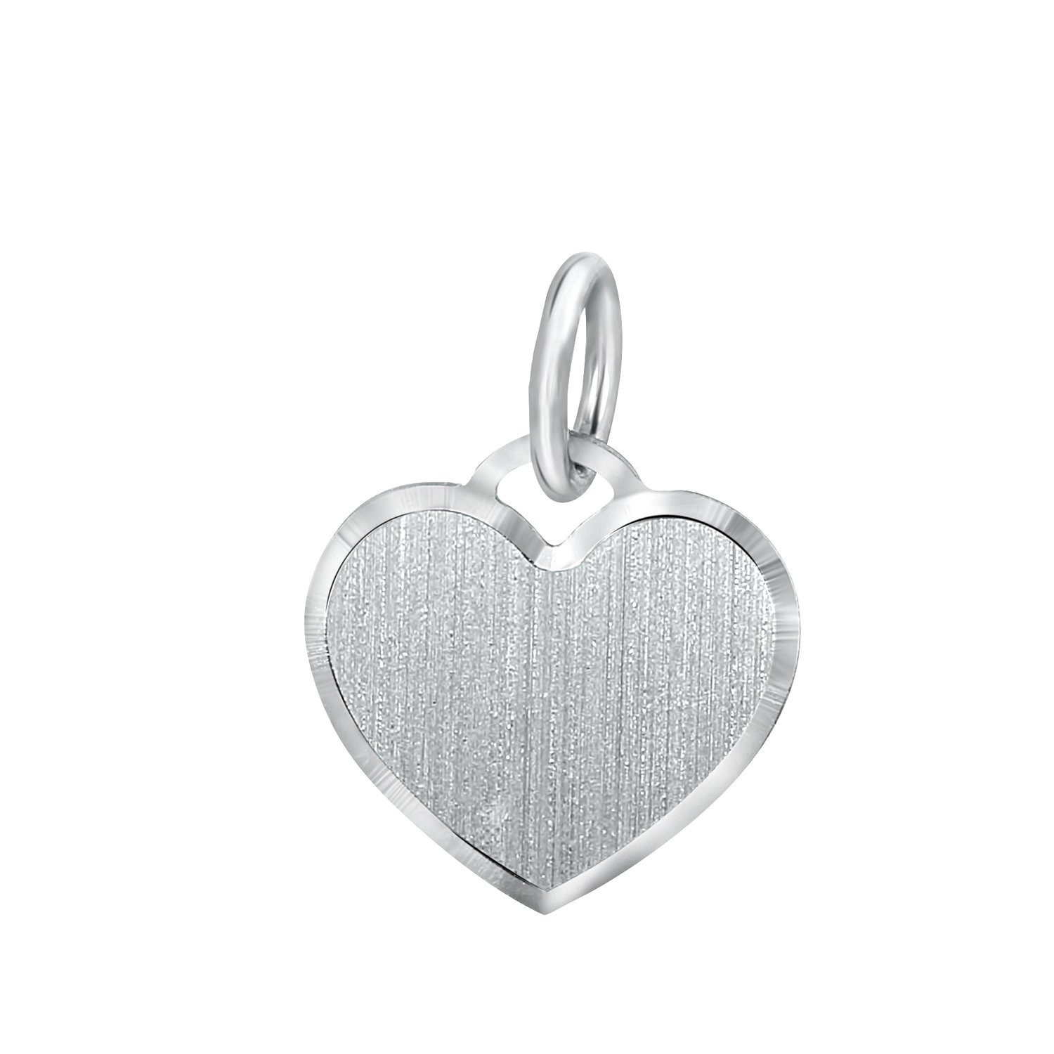 LUCARDI Anhänger mit Gravur Anhänger - 925 Silber - Silber - Damen