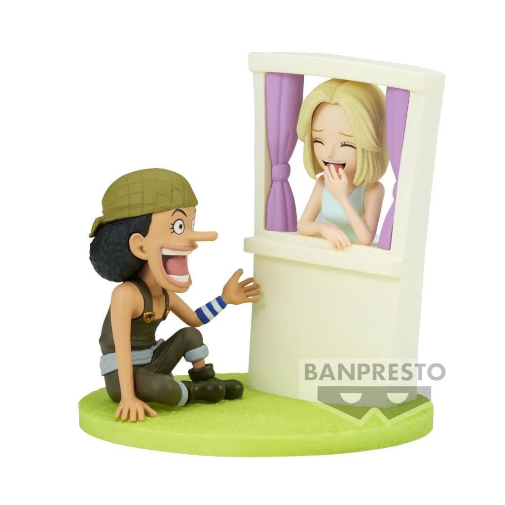 Banpresto Merchandise-Figur One Piece Usopp & Kaya Log Stories 7cm