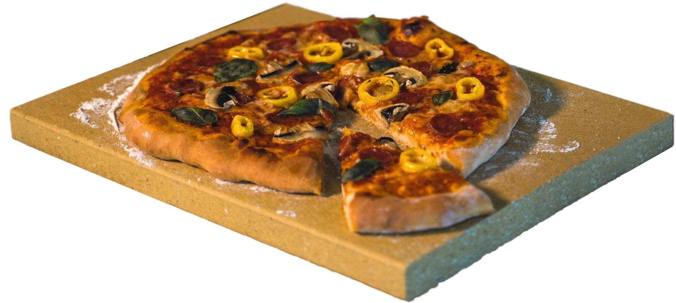 Sendeo Pizzastein Pizzastein Schamott - Rustikal