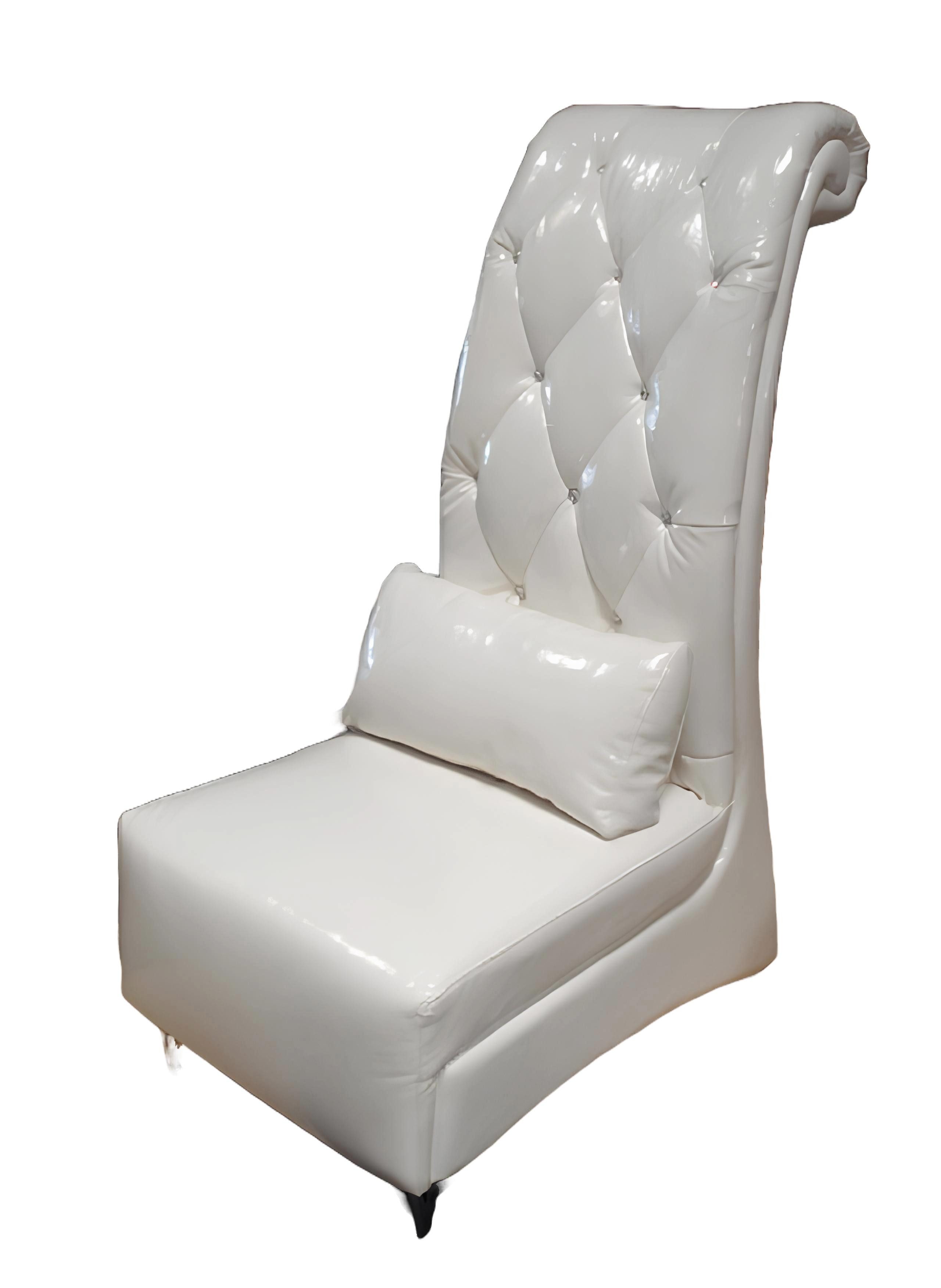 JVmoebel Кресла Design Кресла Stuhl Club VIP Thron Lounge Sofa Couch mit Kristallen (Sessel A922B mit Echten Kristallen), Made in Europa