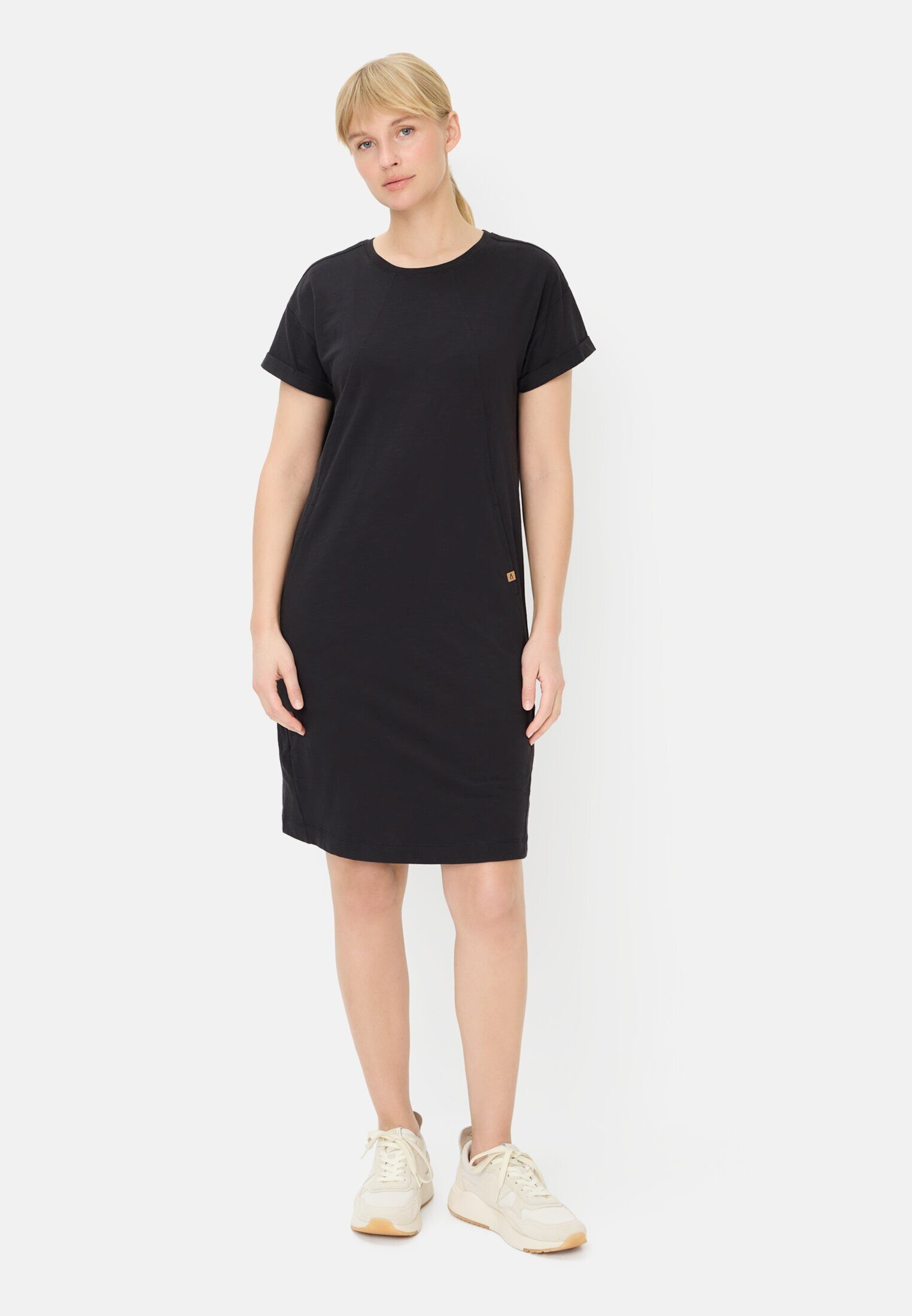 camel active Shirtkleid aus reiner Baumwolle Kurzarm
