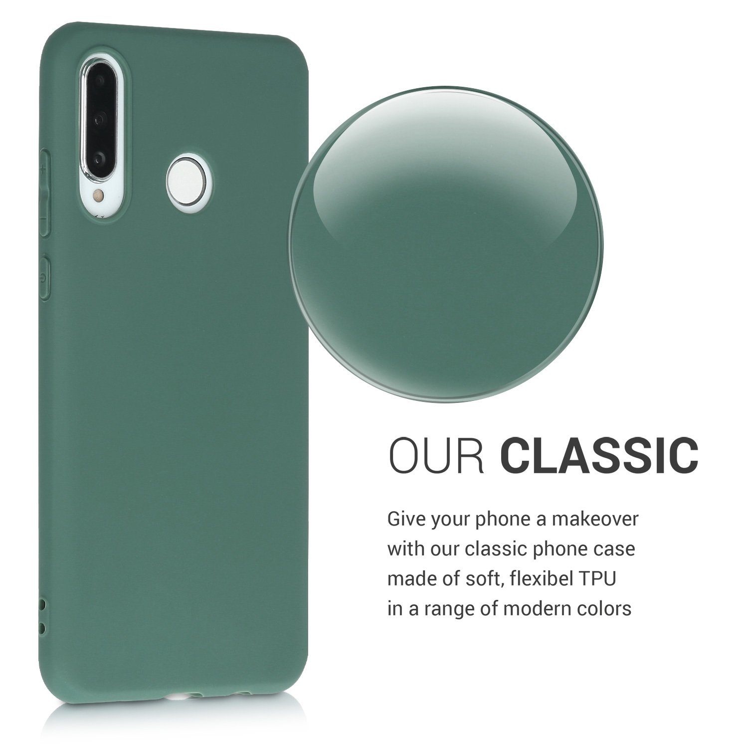 kwmobile Handyhülle Hülle für Huawei P30 Lite, Hülle Silikon - Soft Handyhülle - Handy Case Cover