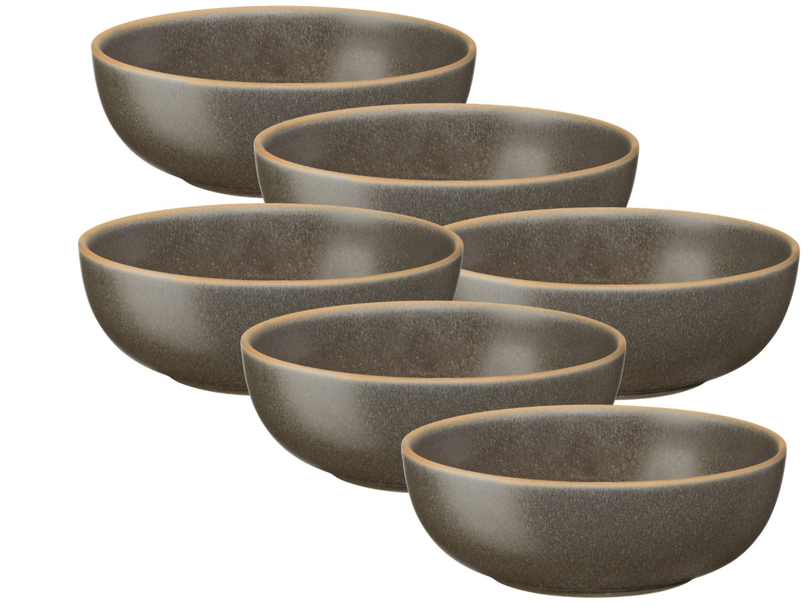 Geschirr-Set Saisons Schale beluga 0,35 l Set6