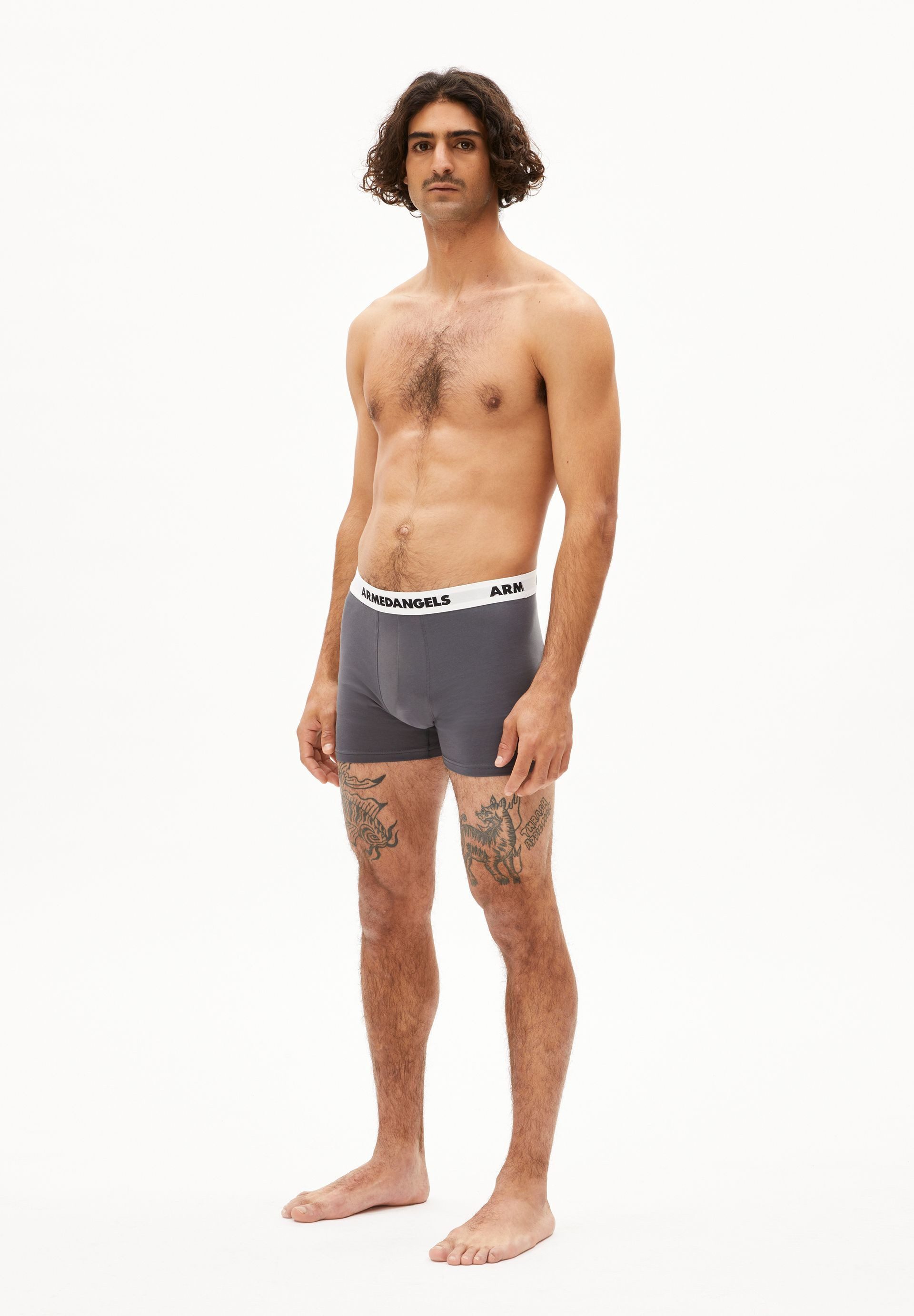 Armedangels Boxer RYAANO Boxer aus Bio-Baumwoll Mix (1-St) Fitted