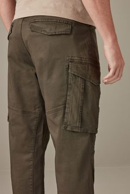 Next Cargohose Straight Fit Cargo-Stretchhose mit RV-Detail (1-tlg)