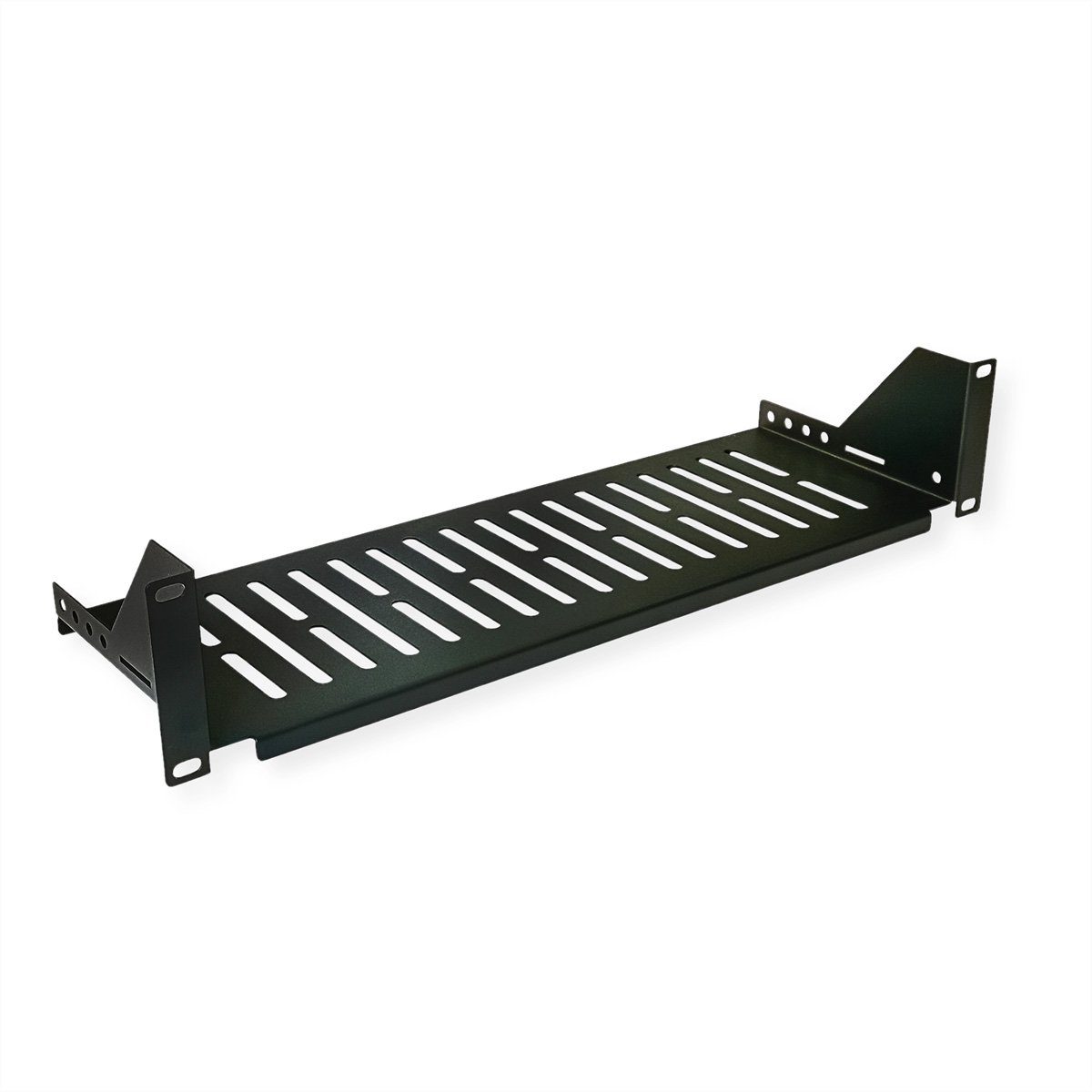 Netzwerkschrank 19"-Geräteträger, 485 x 150mm, 2HE, max. 15 kg
