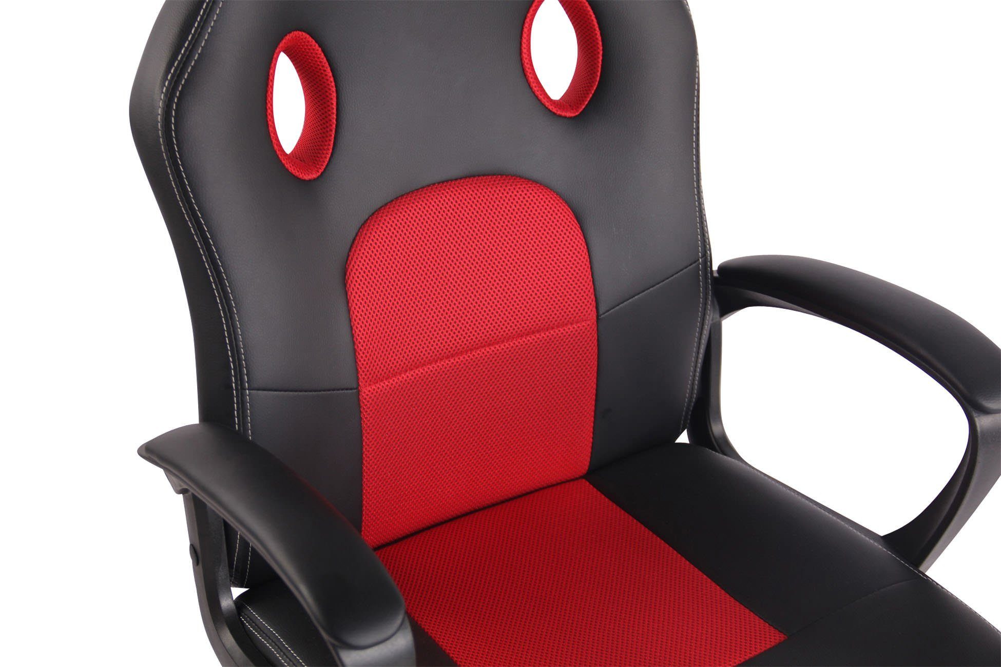 Chair drehbar höhenverstellbar und Elbing, CLP schwarz/rot Gaming