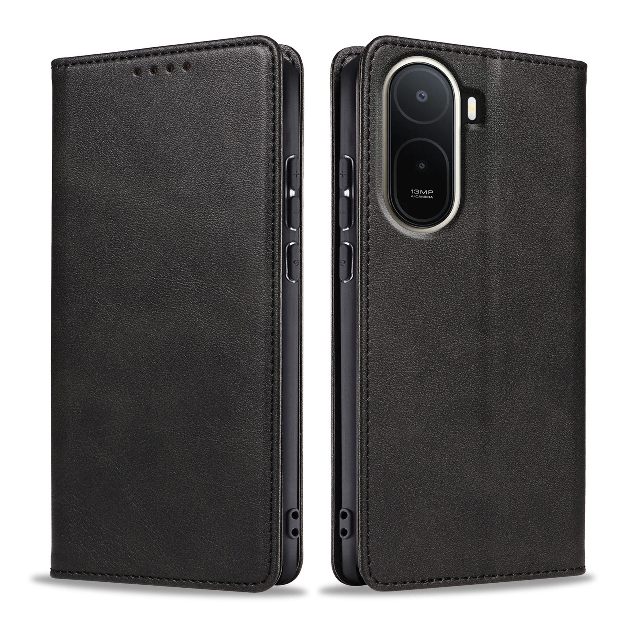 Tec-Expert Handyhülle Tasche Handy Klapp Hülle für Xiaomi Redmi A7 Pro 6.9 Zoll, 6.9, Cover Klapphülle Case mit Kartenfach Geldfach aufstellbar