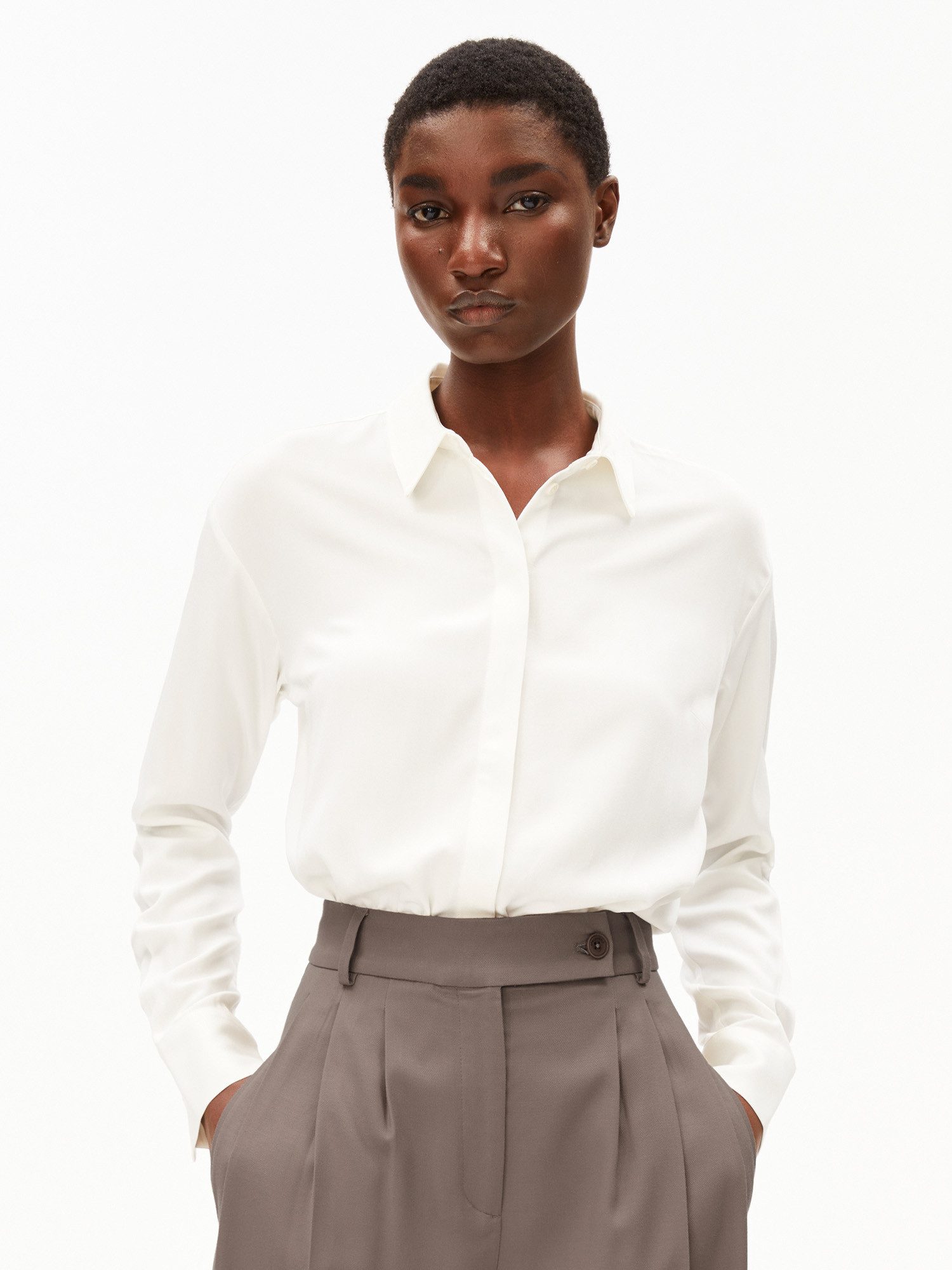 Armedangels Langarmbluse Larisaana Longsleeve Blouse