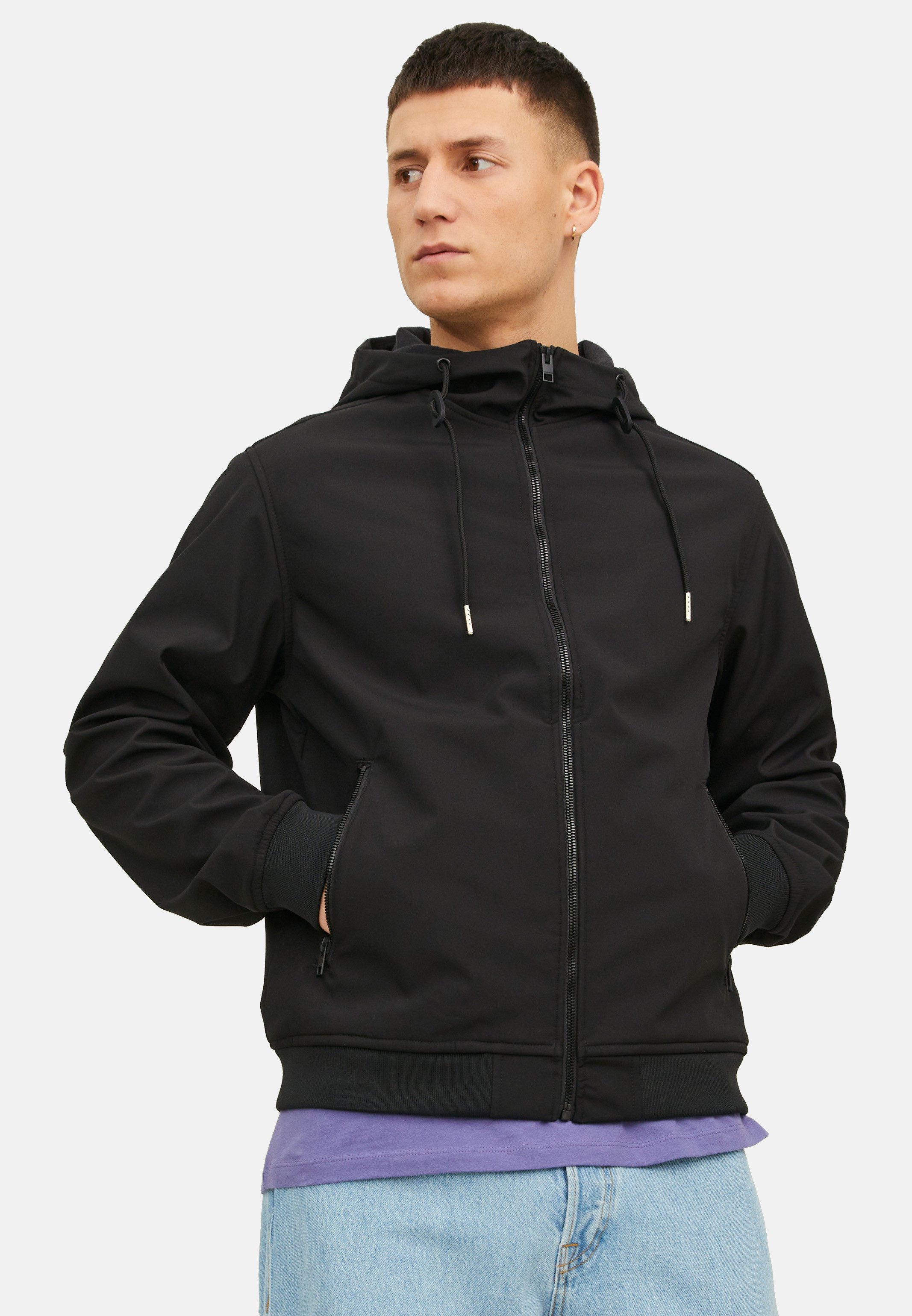 Jack & Jones Funktionsjacke Basic (1-St) Softshelljacke - wasserabweisend - günstig online kaufen