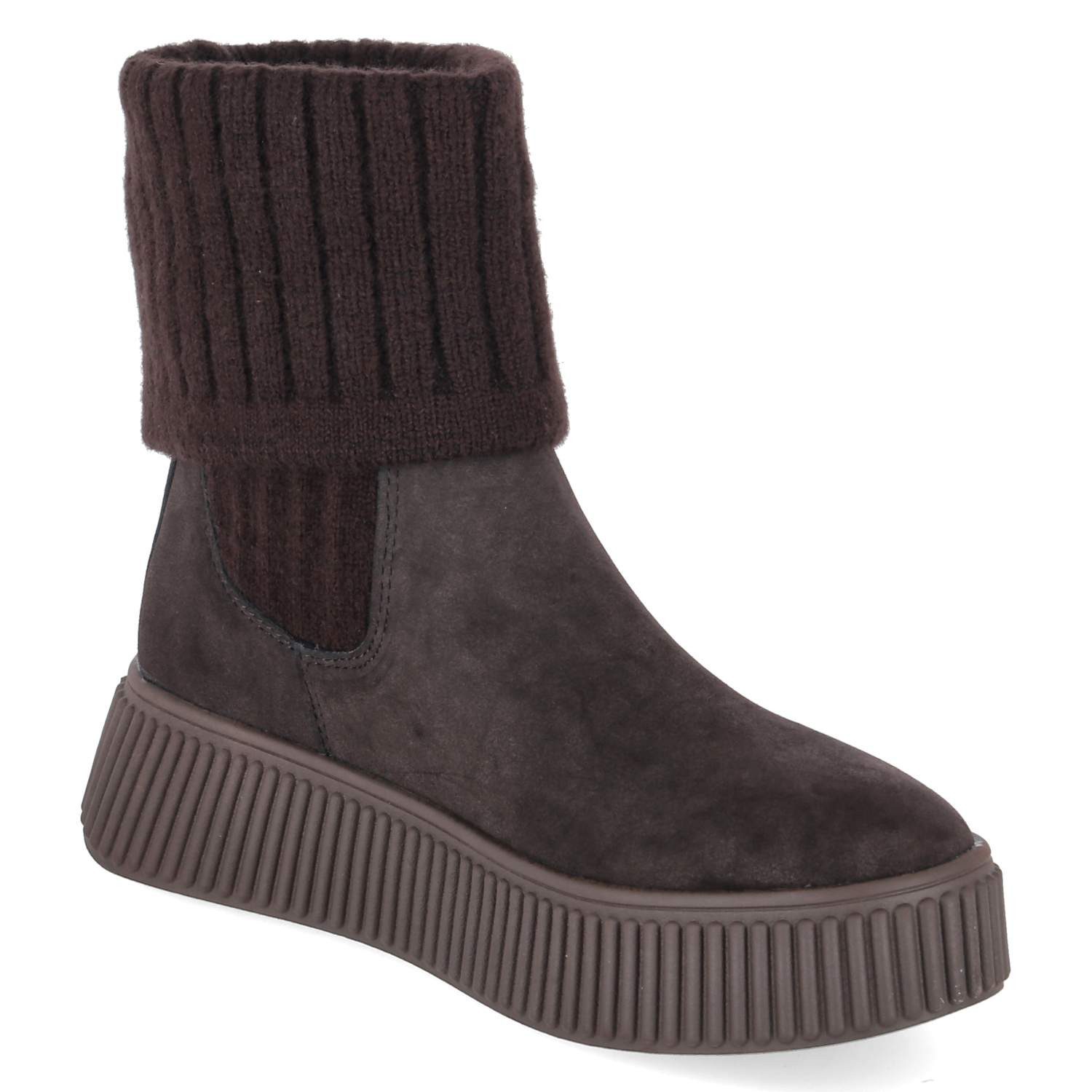 bugatti Bugatti Chelsea Boots 435AXC325569-6161 Damen Textil & Synthetik brown Schlupfstiefel – Bild 5 von 5
