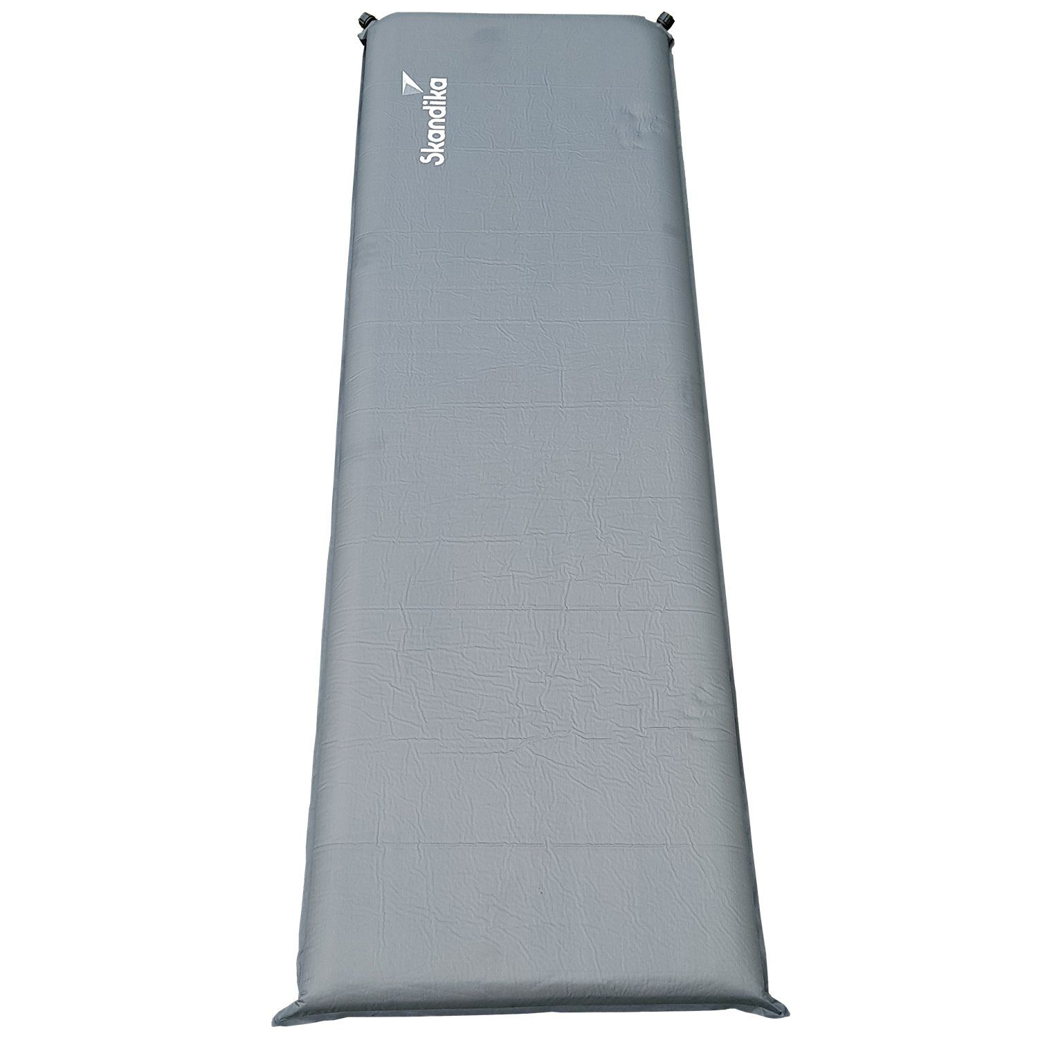 Skandika Isomatte Easy Single selbstaufblasend, (robust und bequem, 10cm Höhe, inkl. Reparatur-Kit und Tragetasche), Luftmatratze, ideal für Zelten, Outdoor, Camping