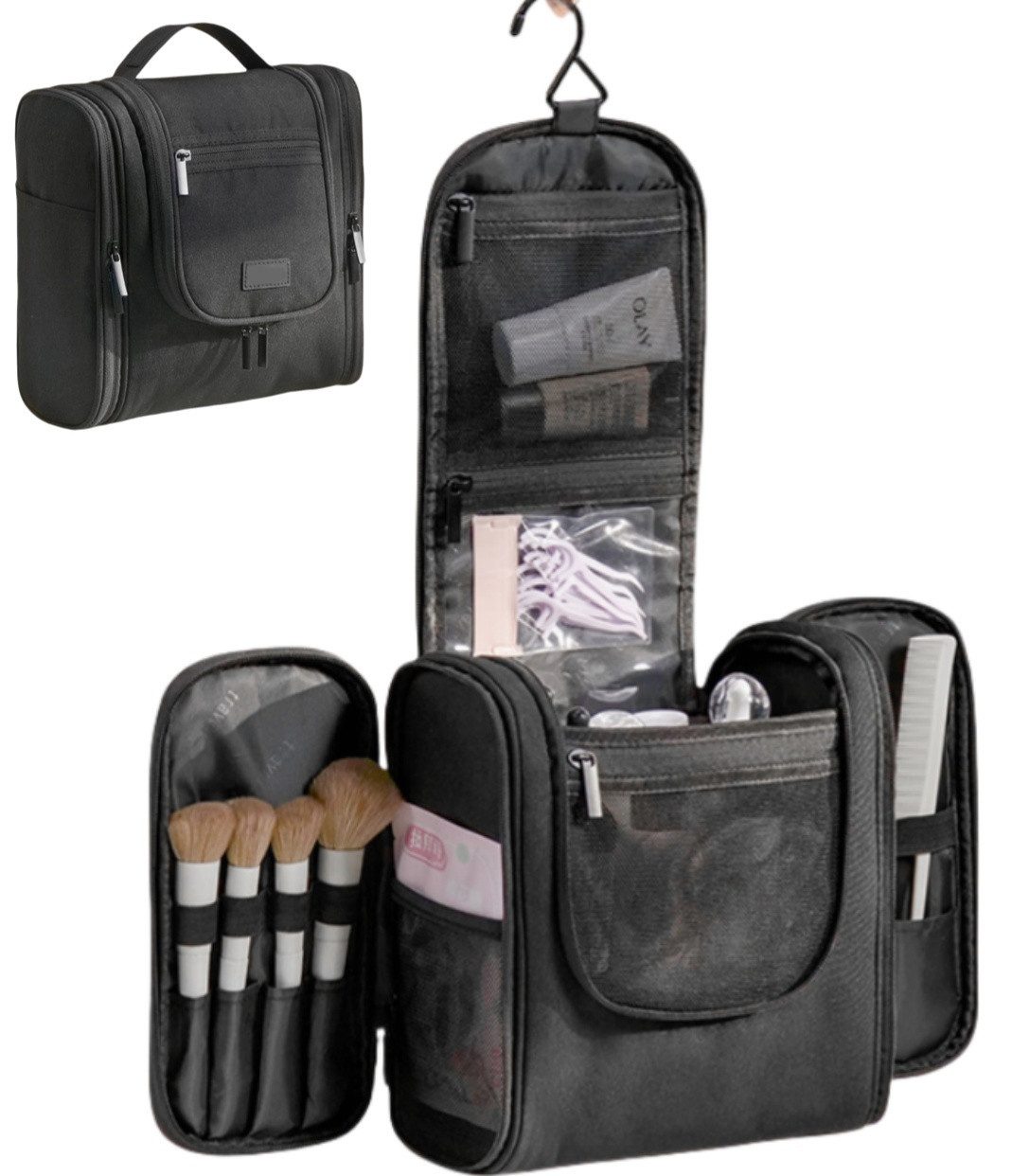 ibettertec Kulturbeutel Wasserdicht Kulturbeutel Reise Kosmetiktasche günstig online kaufen