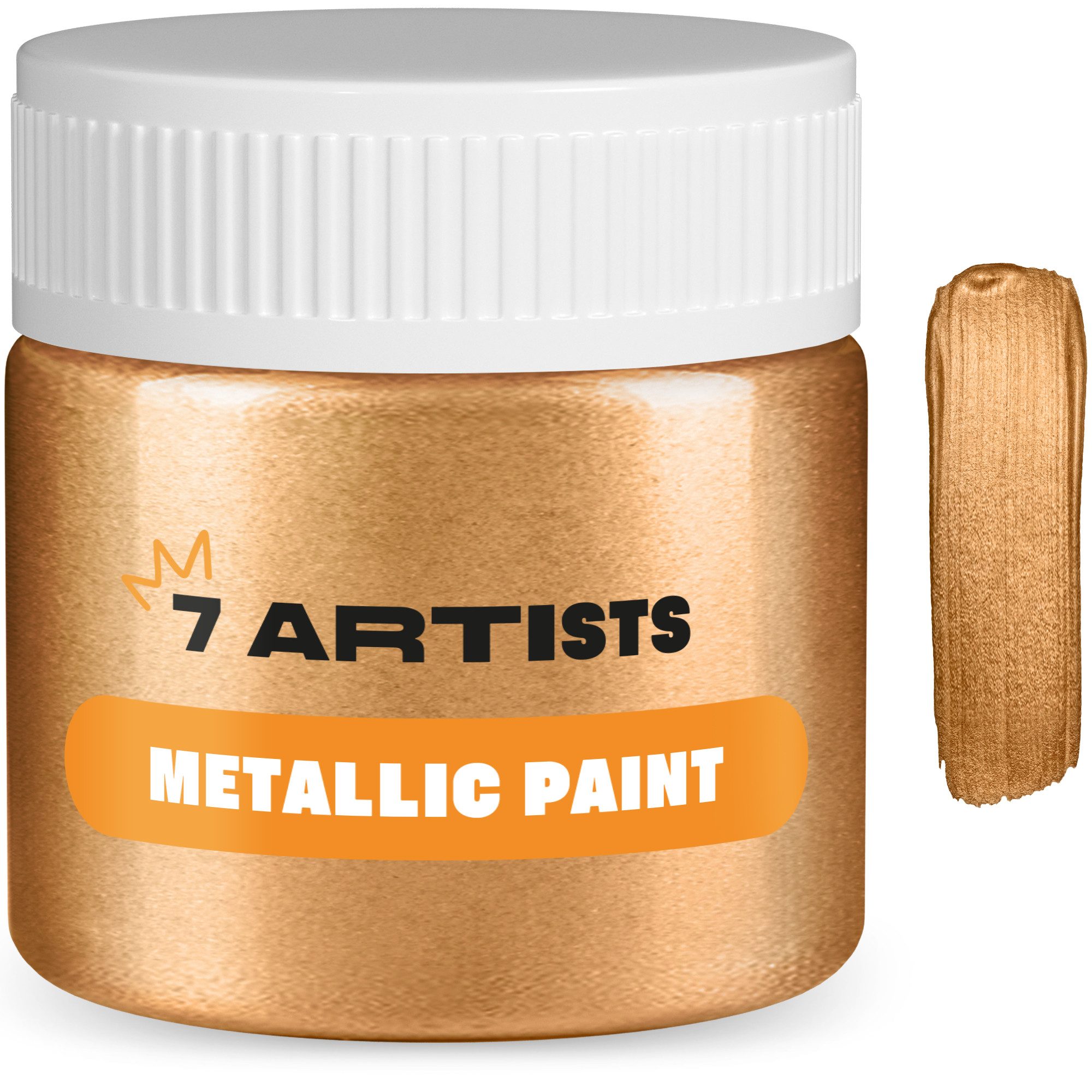 7 Artists Acrylfarbe 7 Artists Acrylfarbe Metallic 50 - 230 ml Gold, Silber