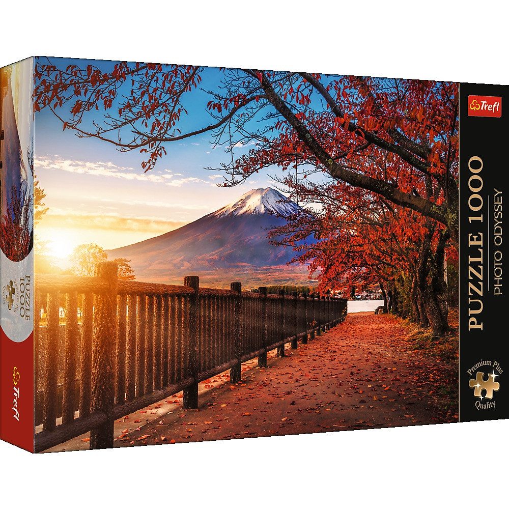 Trefl Puzzle Trefl, Fuji-Berg, 1000 Teile Premium Plus Puzzle, 1000 Puzzleteile