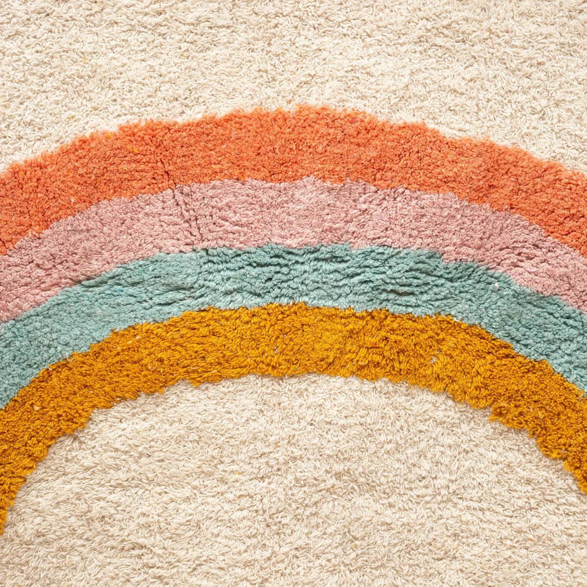 Atmosphera Créateur d'intérieur Kinderteppich Kinderzimmer-Teppich RAINBOW, 100 x 150 cm, Höhe: 10 mm