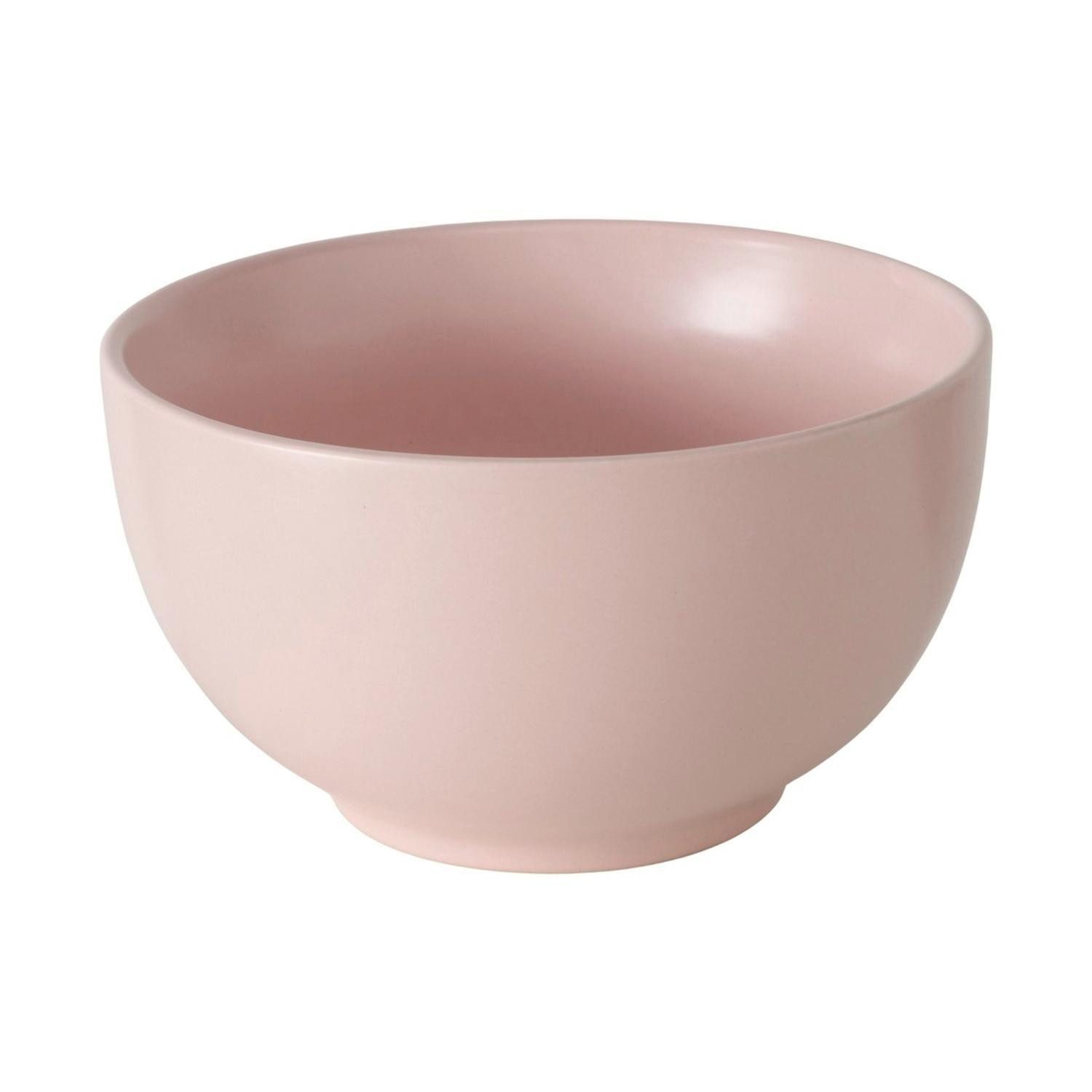 BOLTZE GRUPPE GmbH Müslischale PASTELL, Ø 14 cm, Pastellrosa, 560 ml, Steinzeug, (1-tlg), spülmaschinen- und mikrowellengeeignet