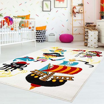 Kinderteppich Moda Kids 1518, Carpet City, rechteckig, Höhe: 11 mm, Spieleteppich, Kurzflor