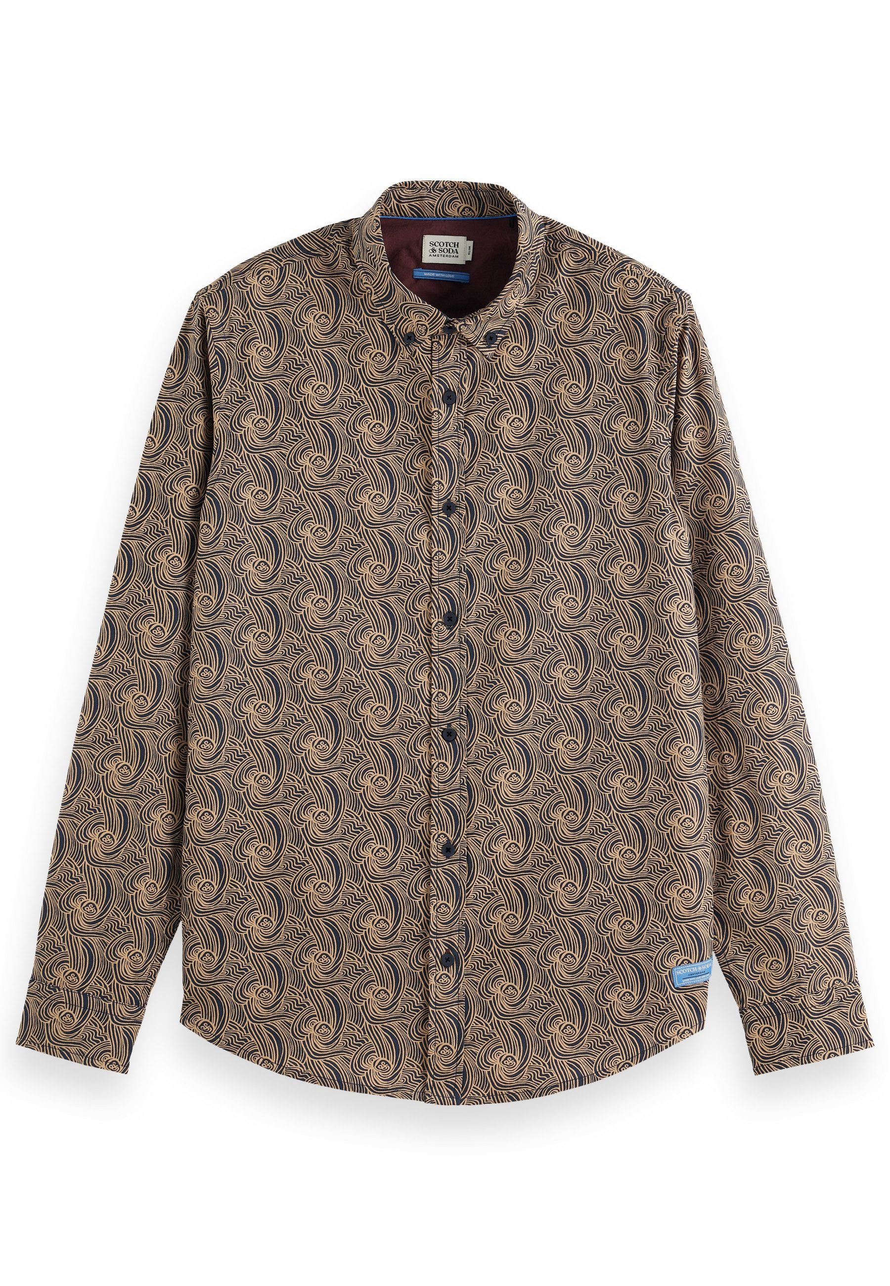 Scotch & Soda Langarmhemd Hemd Langarmhemd (1-tlg)