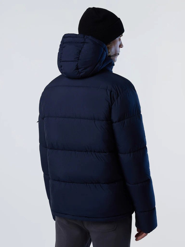 North Sails Winterjacke Beam Puffer Jacket (wasserdicht, wärmend dank Daunenfüllung) navyblau