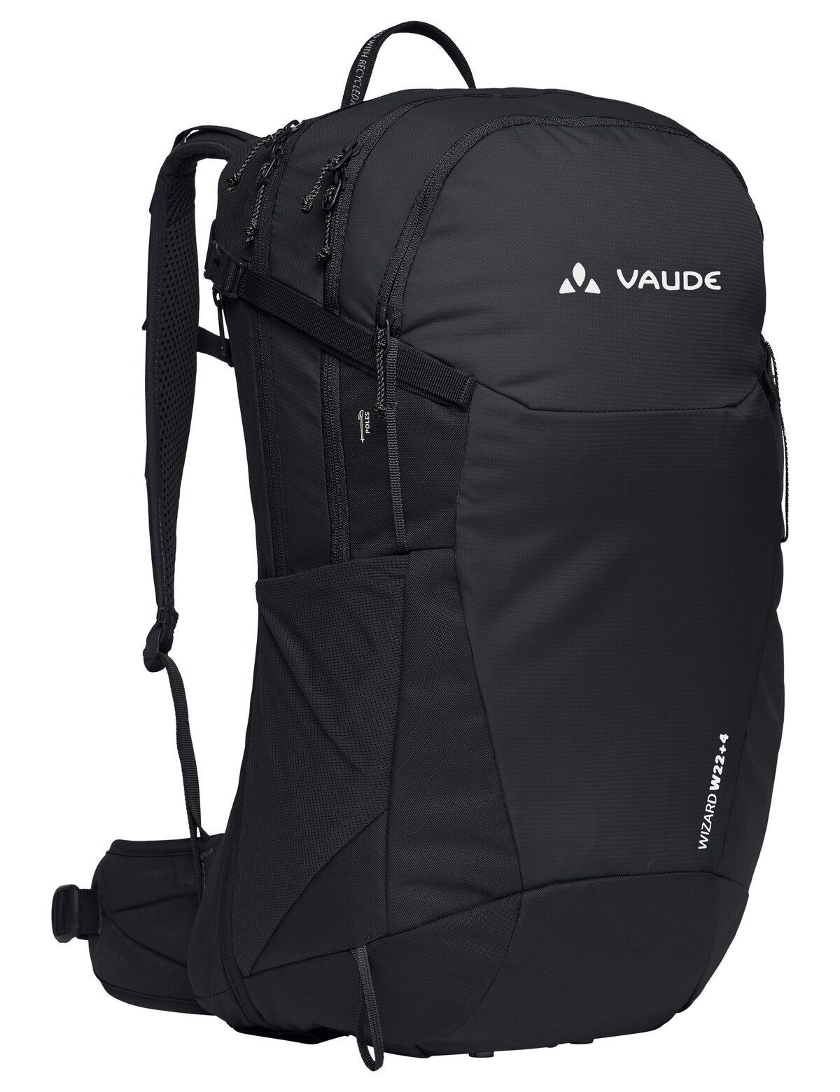 VAUDE Trekkingrucksack Women's Wizard 22+4, Multifunktionaler Wanderrucksack mit innovativem Tragesystem, 26 Lite