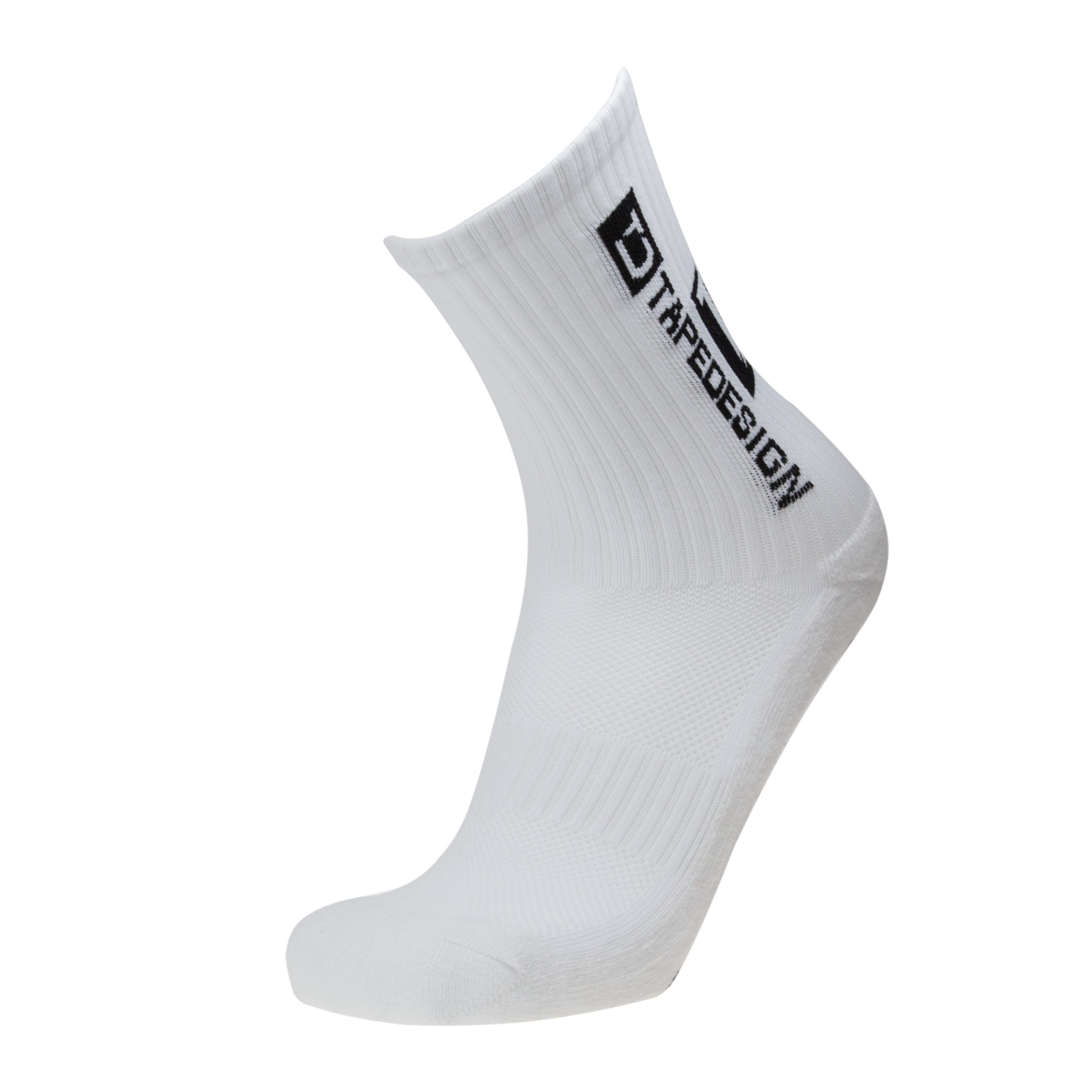 white Sportsocken Classic Allround Sock weissschwarz Tapedesign