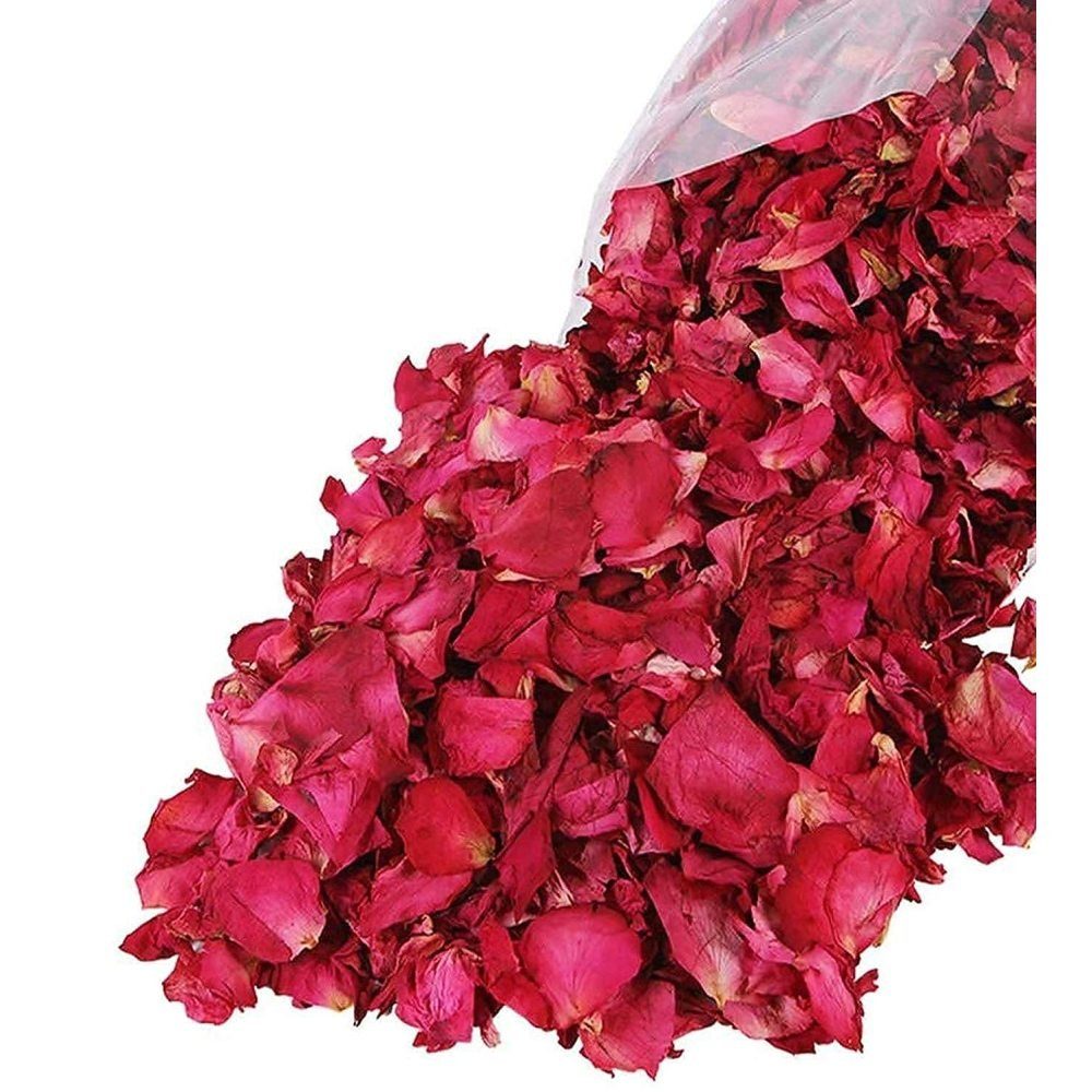 Kunstblume natürliche getrocknete Rosenblätter Rose, Jormftte, 2pcs