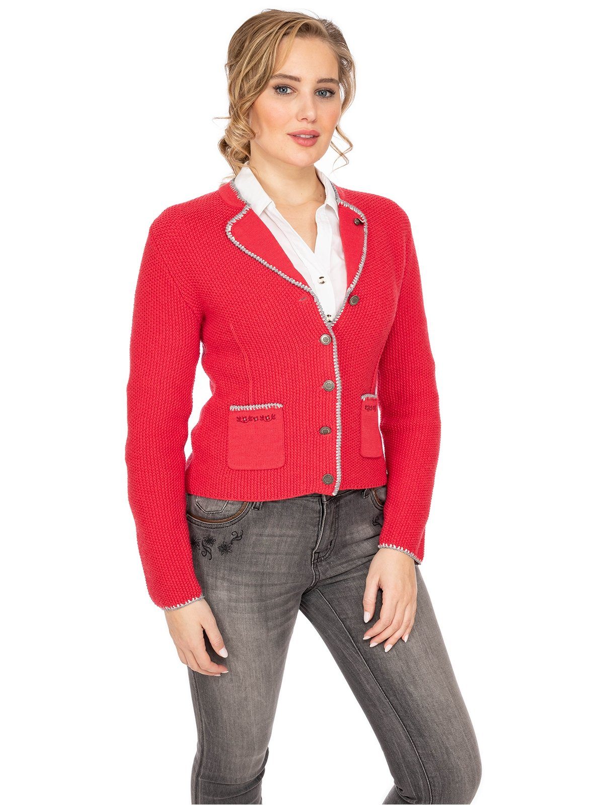 mohn Strickjacke & Spieth Strickfleecejacke AILEEN Wensky