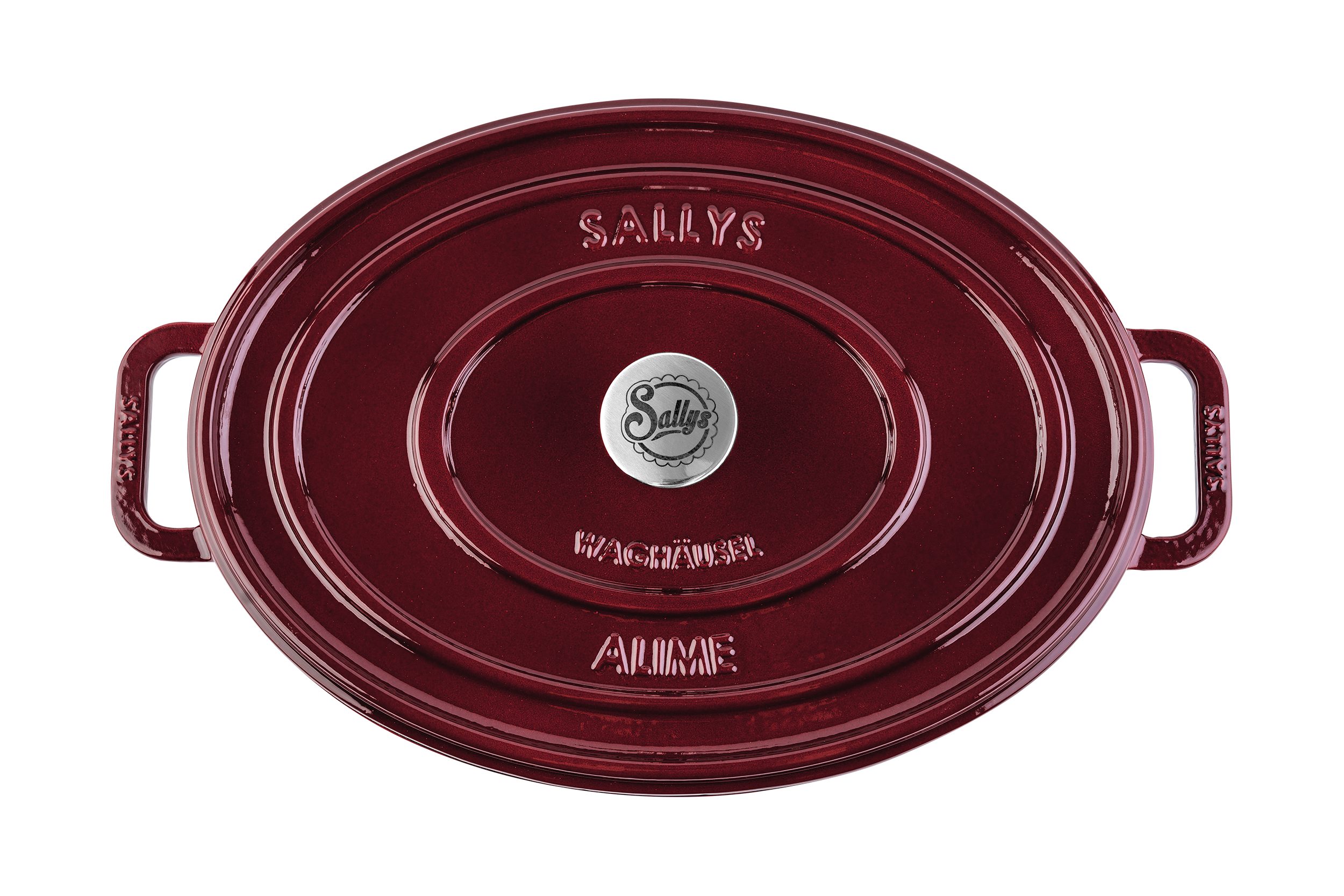 Thumbnail - Sallys Aufgusstopf Gusseisentopf Alime, 5,5 Liter Inhalt - Vollgusseisen