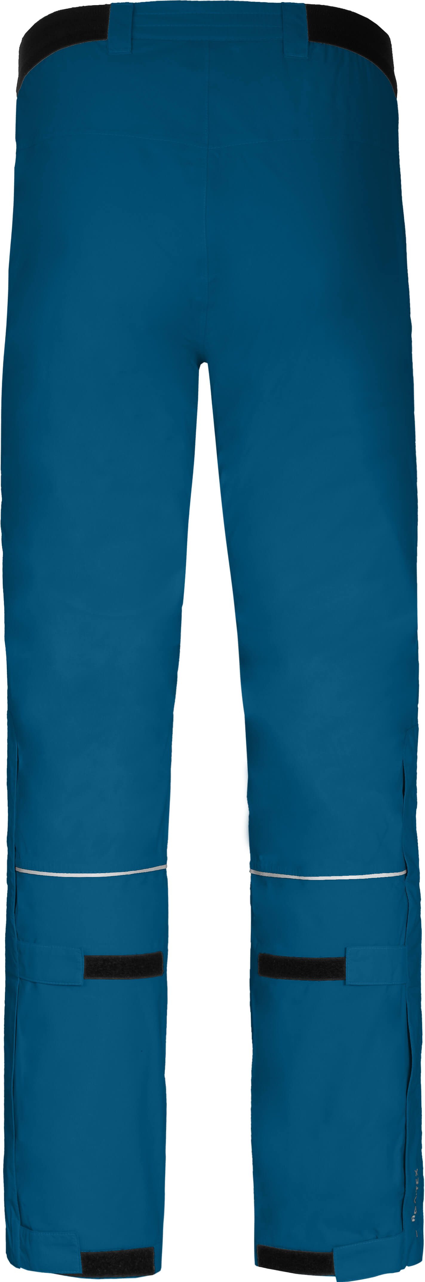 Bergson Regenhose VARKAUS Thermo Herren (Über) Regenhose, leicht wattiert, 12000 mm Wassersäule, Lang