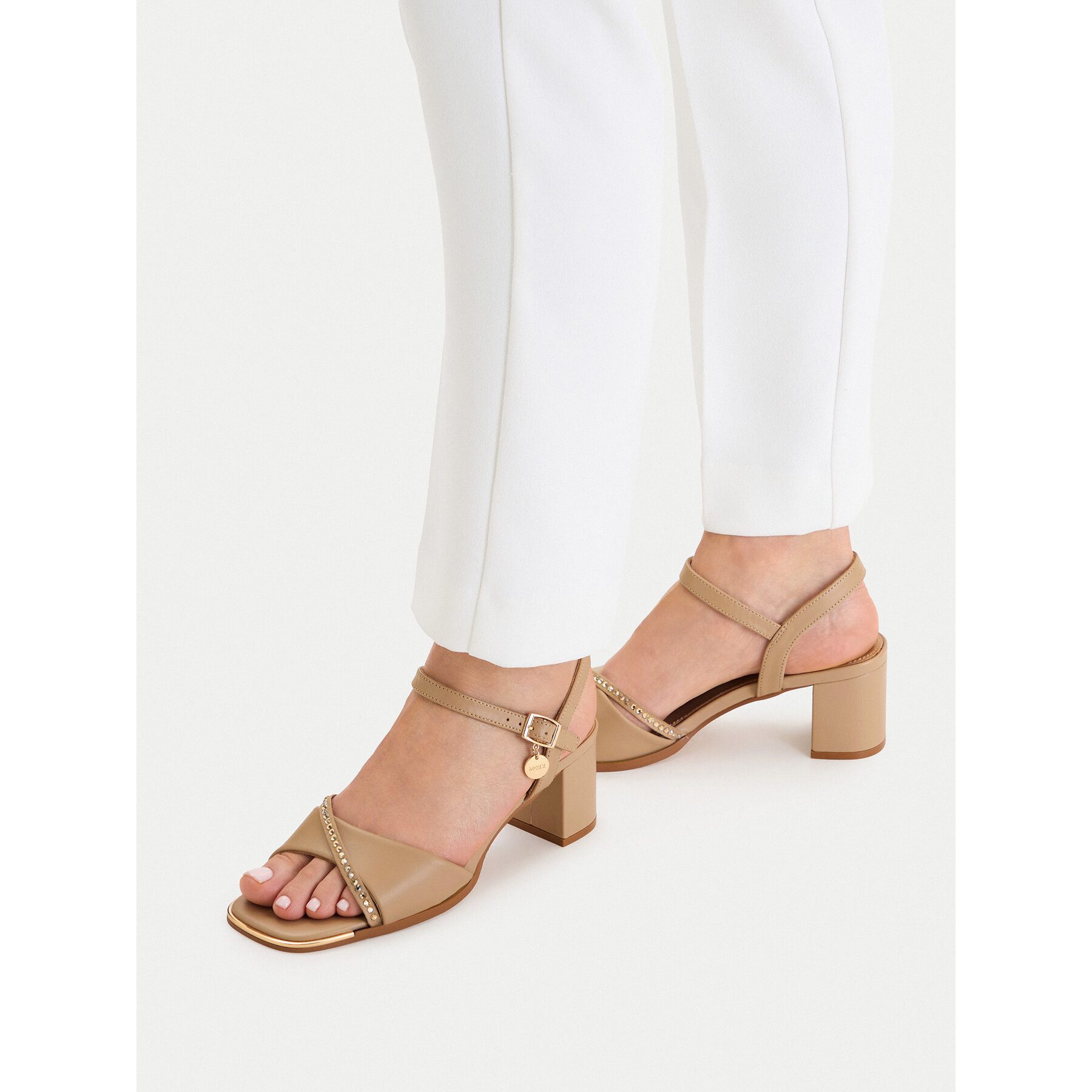 Mexx Mexx Damen-Sandalen Beige Sandale