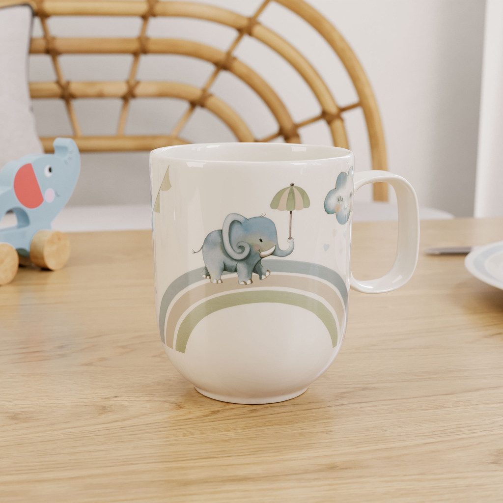 Villeroy & Boch Kinderbecher Boho Kids, 1-tlg., Porzellan, Premium Porcelain, mikrow.- & spülm.sicher, Made in Germany