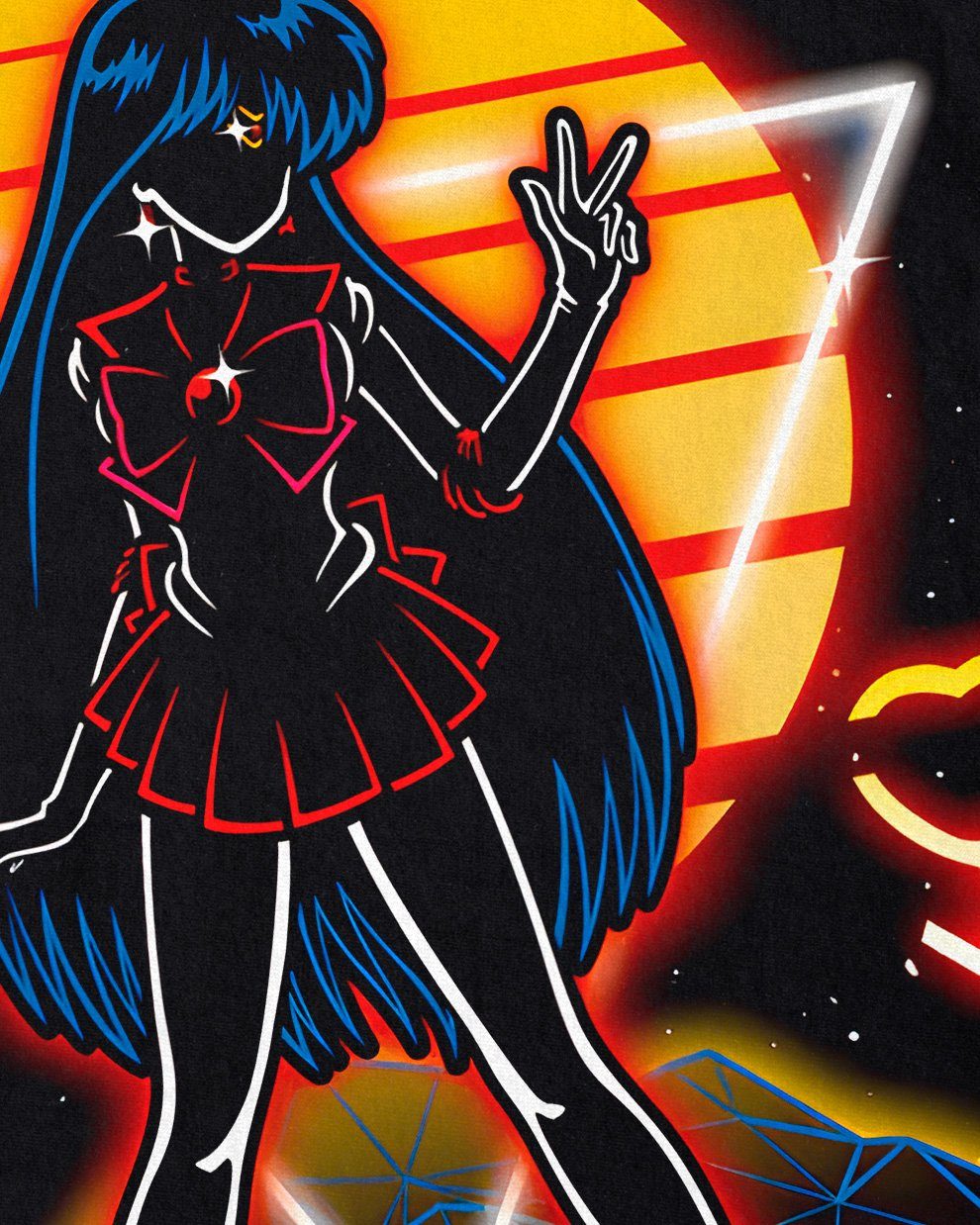 style3 T-Shirt Sailor Mars sailor moon günstig online kaufen