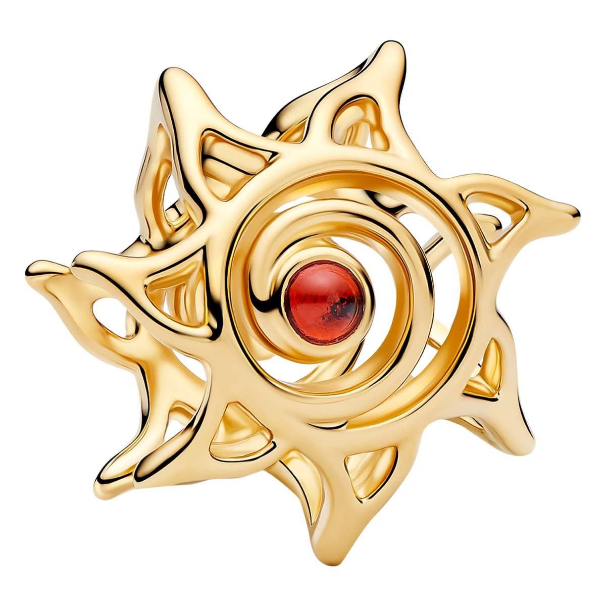 Pandora Bead 764625C01, Sonne Goldfarben