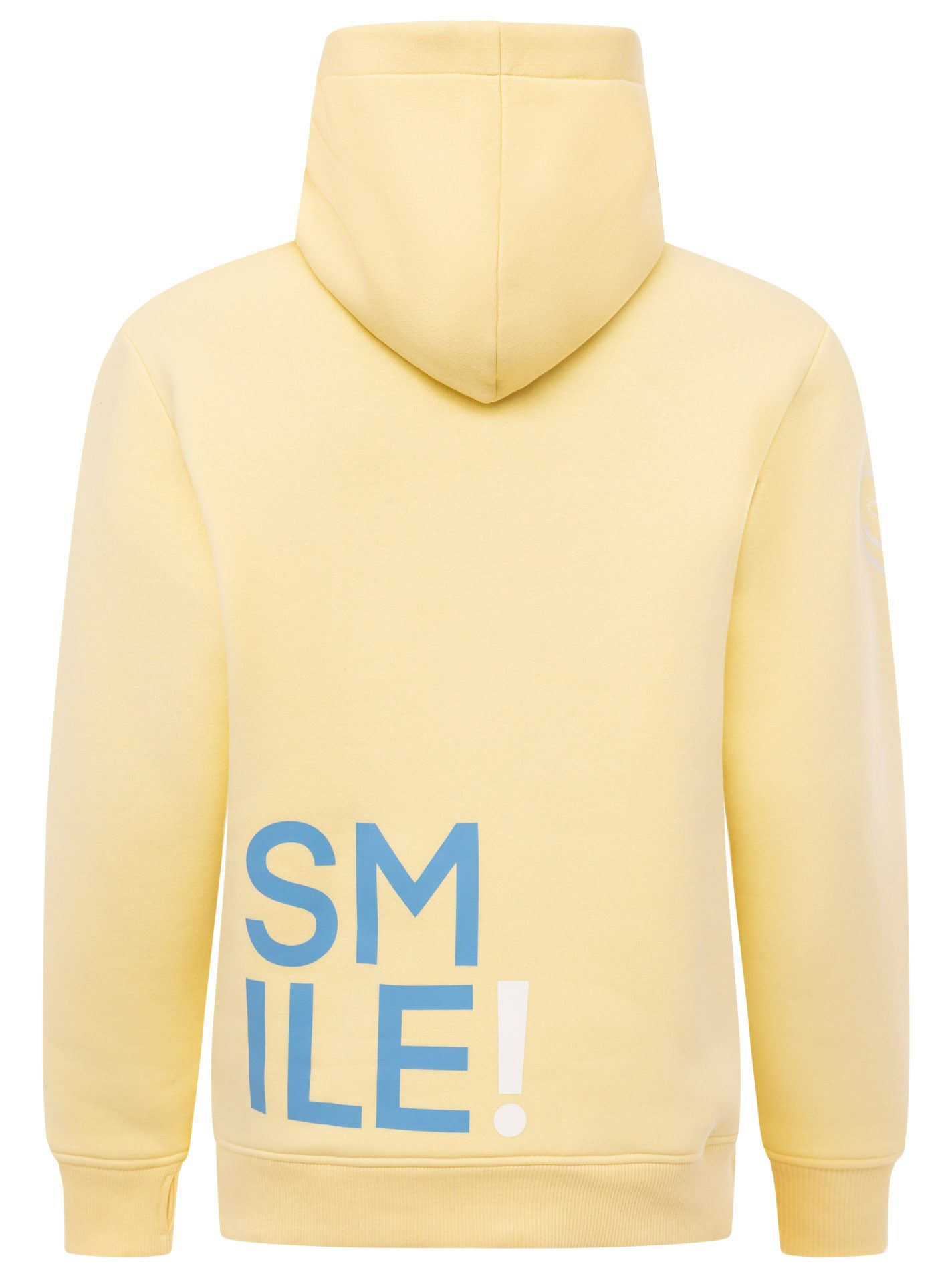 Zwillingsherz Hoodie "Alissa" Langarm, Kapuze, Neon-Details, Kordelzug, Frontprint, Kängurutasche – Bild 4 von 5