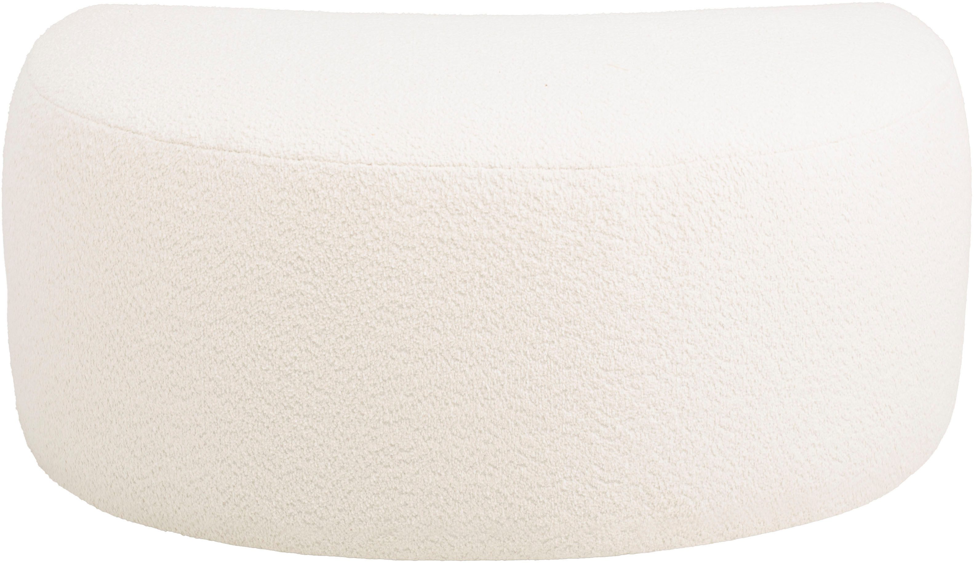 LeGer Home by Lena Gercke Hocker ISALIE Bouclé, passend zur Serie ISALIE, gepolstert, kombinierbar mit XXL-Sessel ISALIE