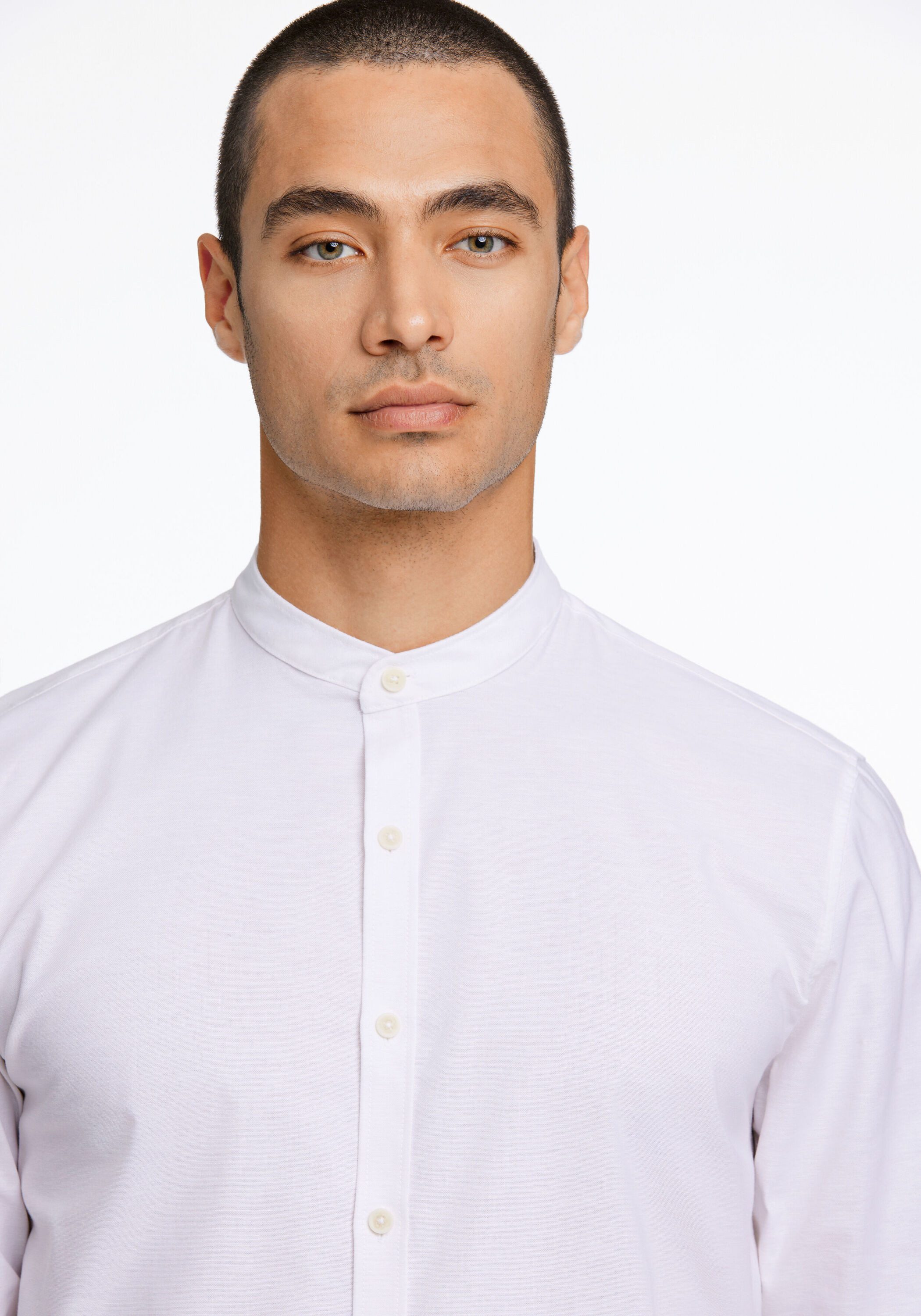 LINDBERGH Businesshemd Oxford-Hemd (Langarm) Slim Fit – Bild 5 von 5