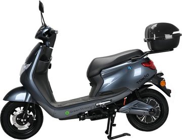 GreenStreet E-Motorroller Tokio 1500 W + Topcase, 45 km/h