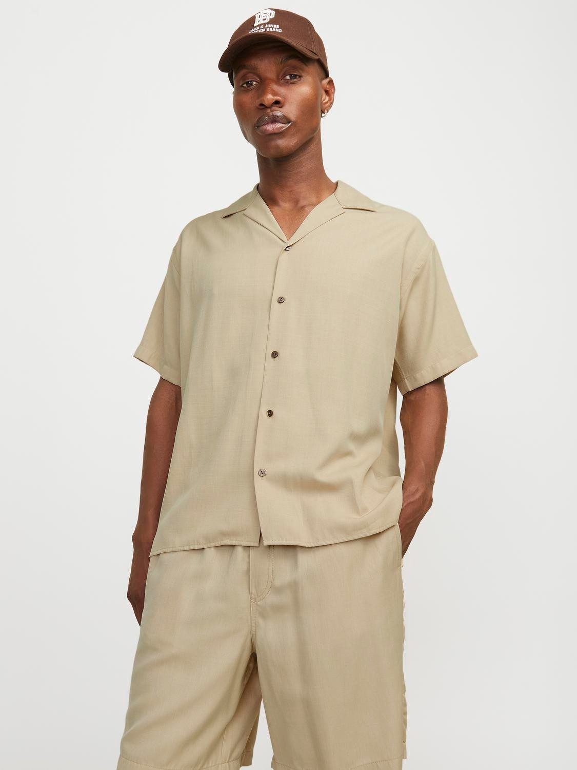Jack & Jones Kurzarmhemd JPRCCAARON TENCEL günstig online kaufen