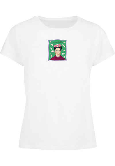 Merchcode T-Shirt Merchcode Damen Ladies Frida Kahlo - Green Box Tee (1-tlg)
