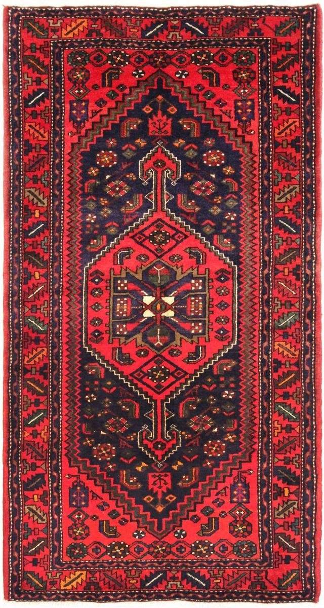 Orientteppich Ghashghai Taleghan 124x228 Handgeknüpfter Orientteppich, Nain Trading, rechteckig, Höhe: 12 mm