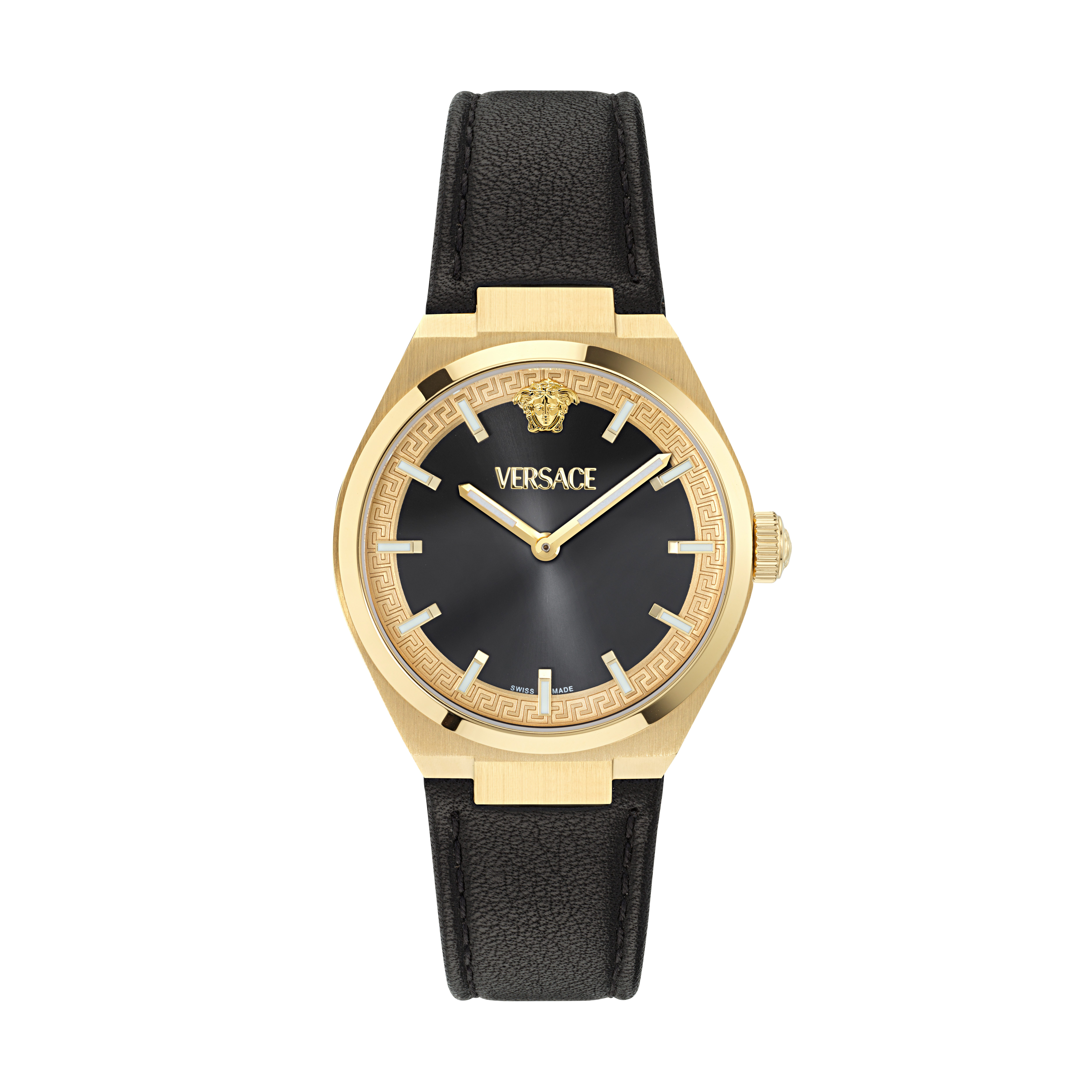 Versace Quarzuhr V-AURIA VE5E00126, Armbanduhr, Damenuhr, Swiss Made, analog