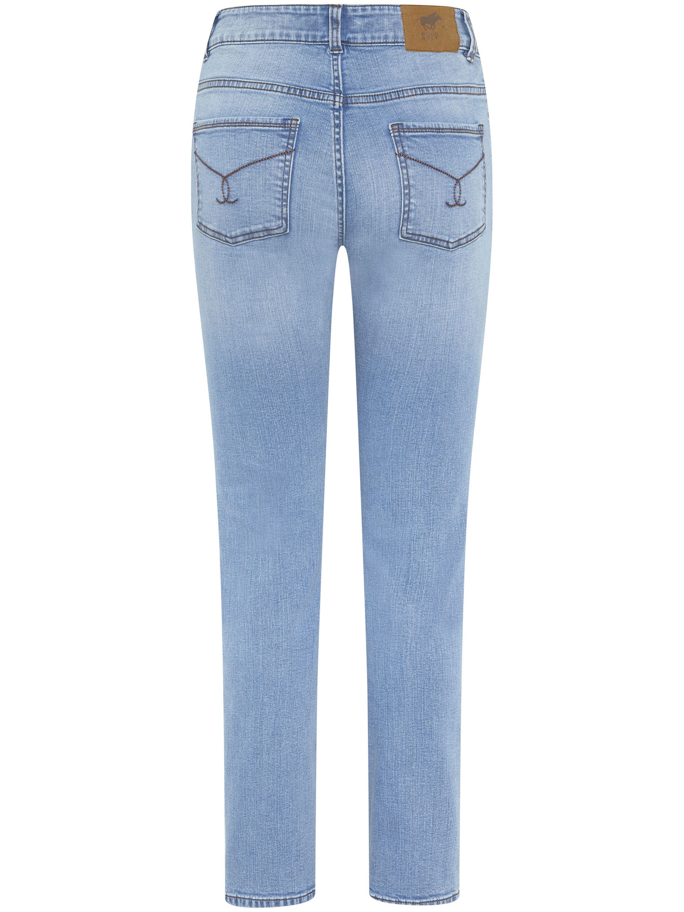 Polo Sylt Straight-Jeans mit entspannter Passform (1-tlg)