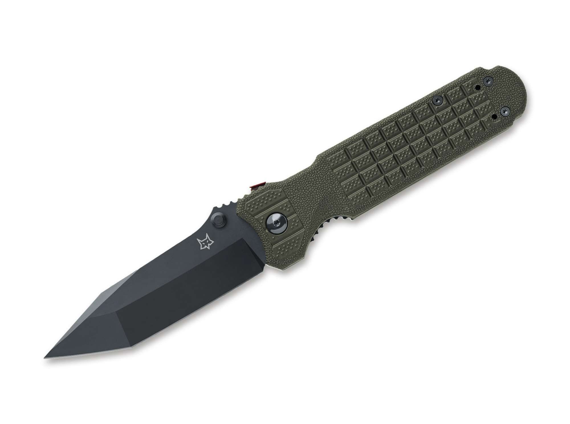 Fox Knives Taschenmesser Fox Knives Predator Evolution N690 Green FRN