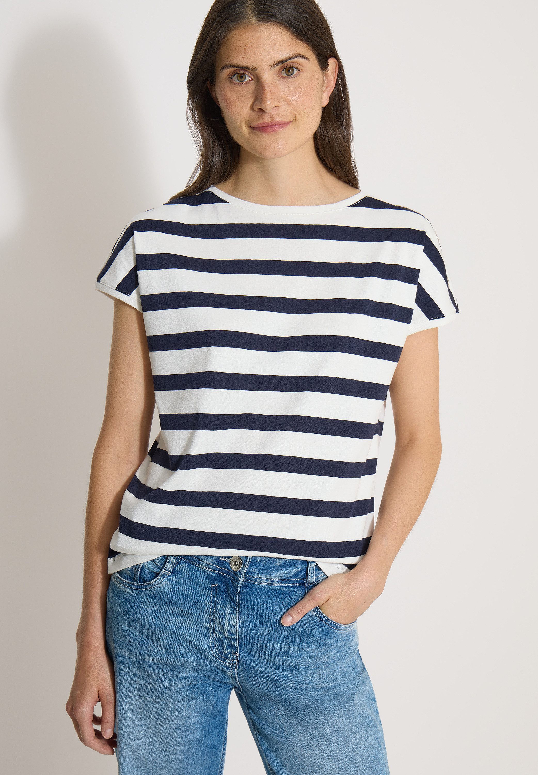 CECIL T-Shirt im Streifendesign
