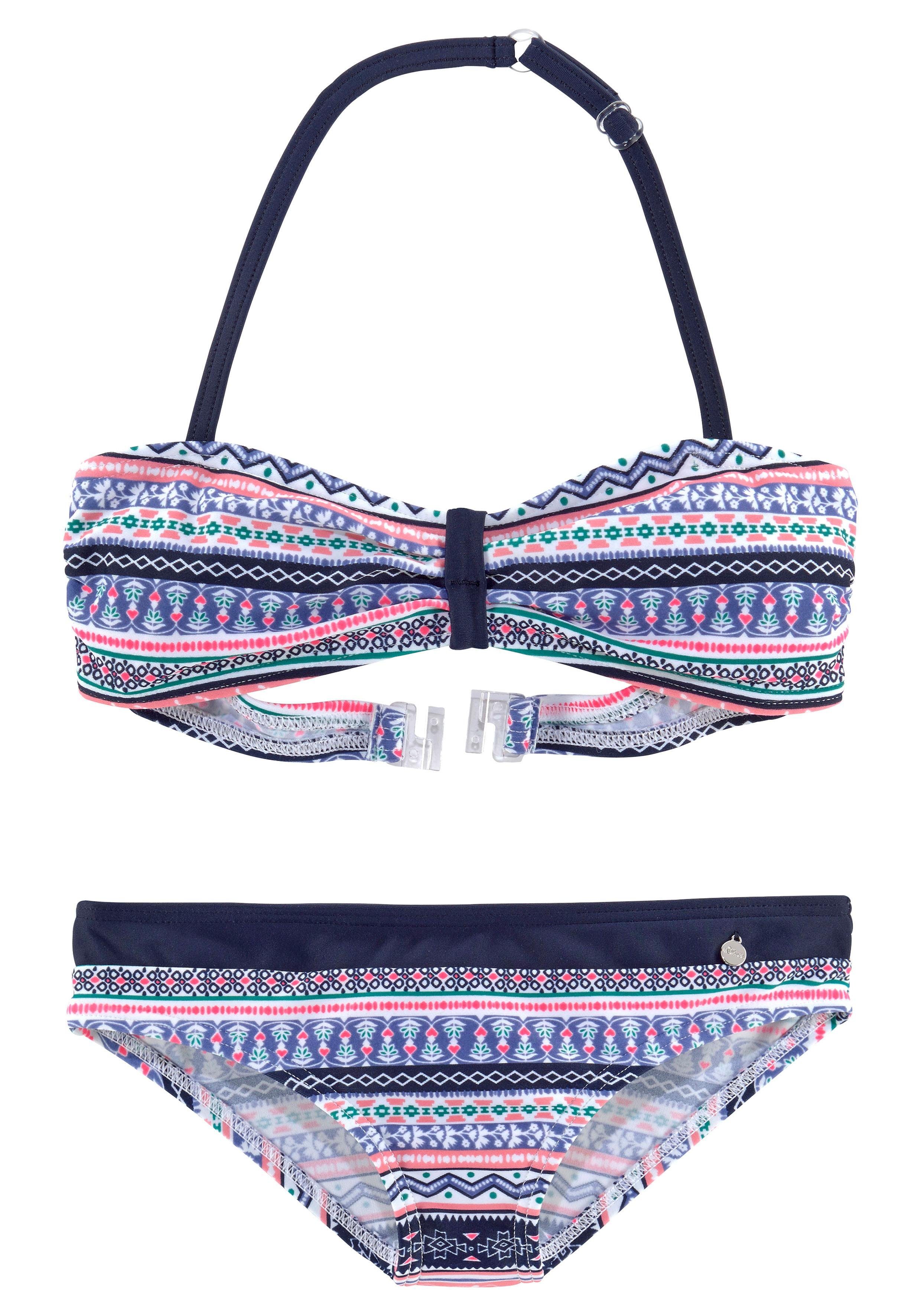 s.Oliver Kids im Bandeau-Bikini Streifen-Look frechen Barcelona