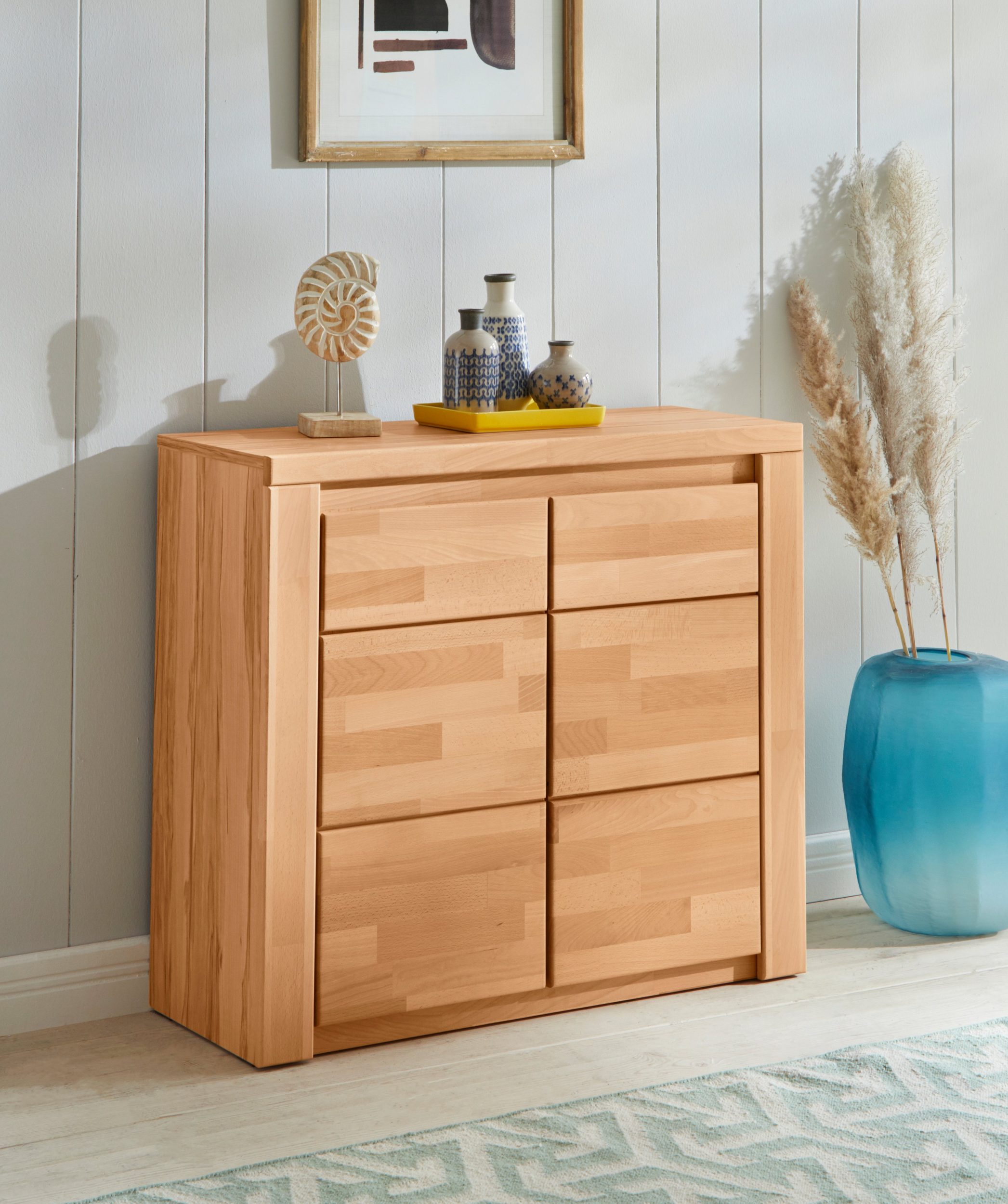 Home affaire Kommode »Burani«, grifflose Optik